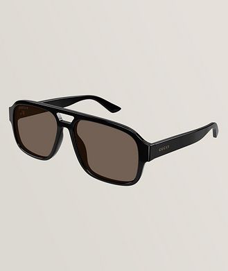 Gucci Aviator Frame Sunglasses