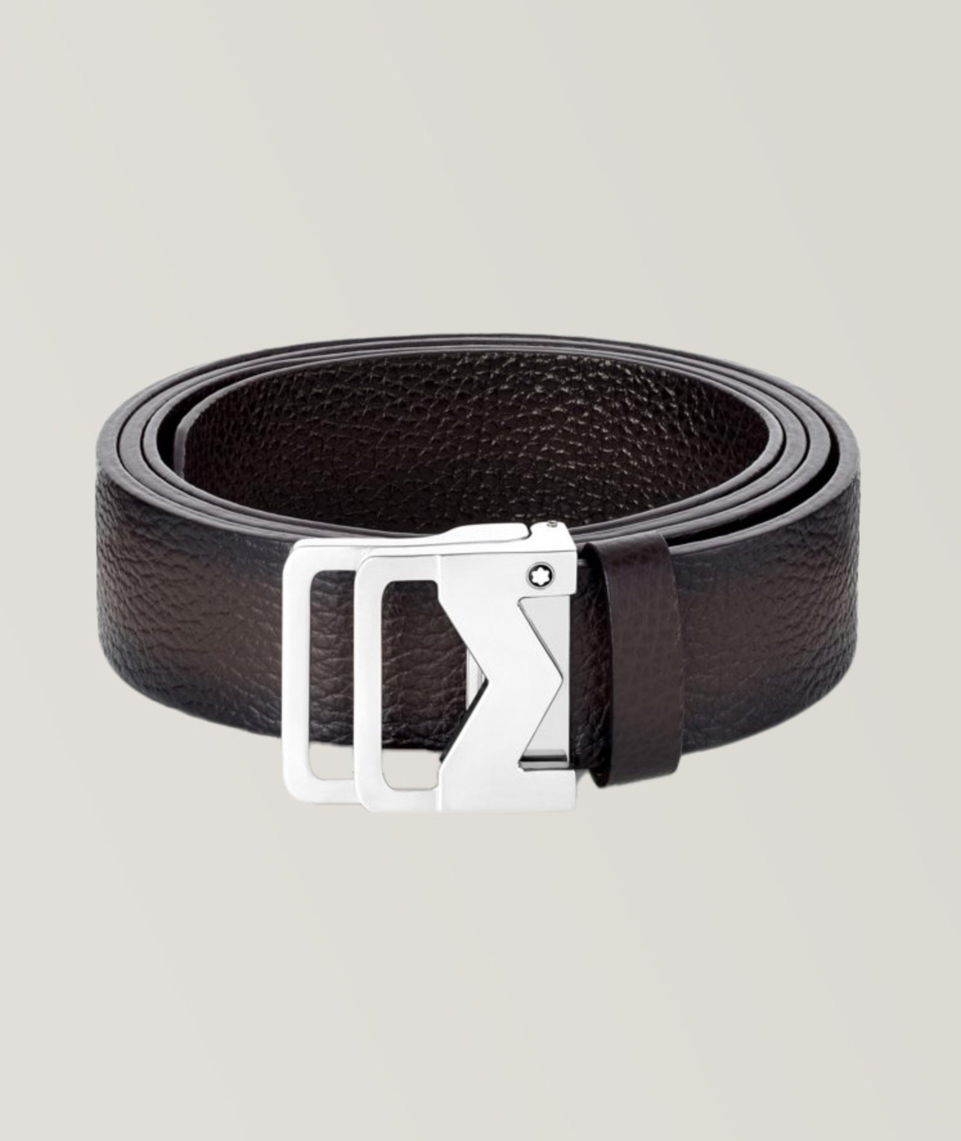 Sfumato Textured Leather Belt  image 0