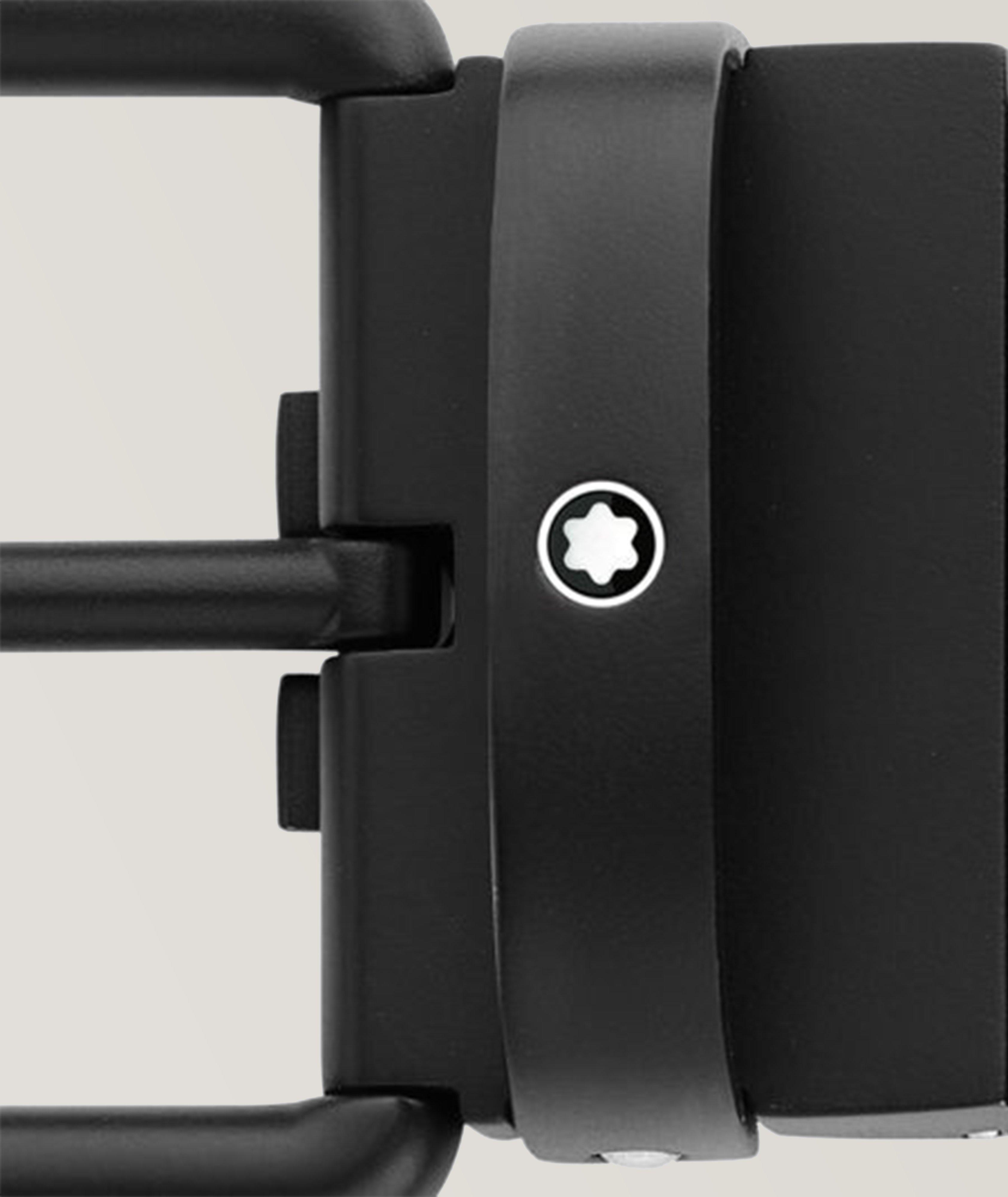 Reversible Leather Pin-Buckle Belt image 3