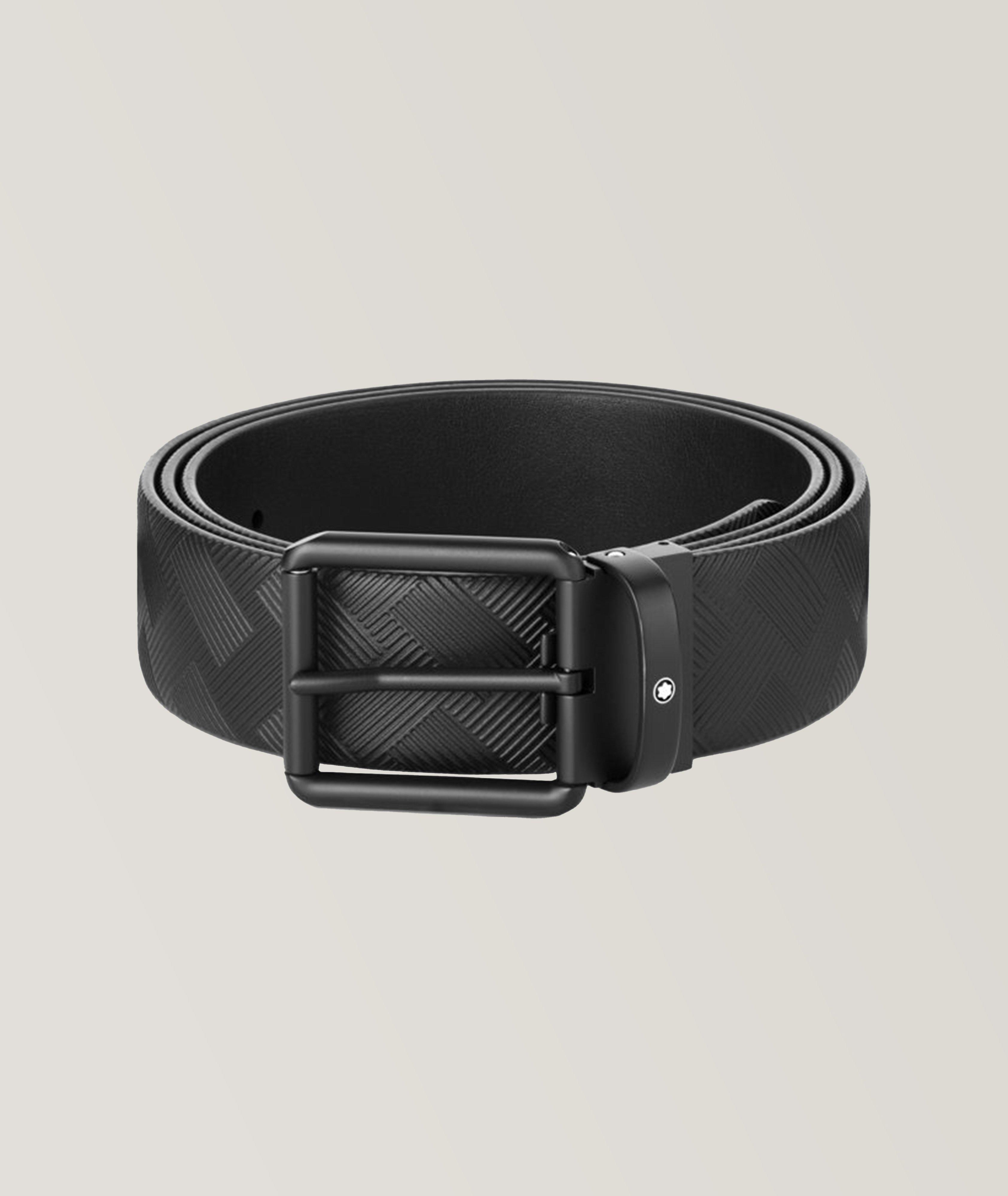 Reversible Leather Pin-Buckle Belt image 0