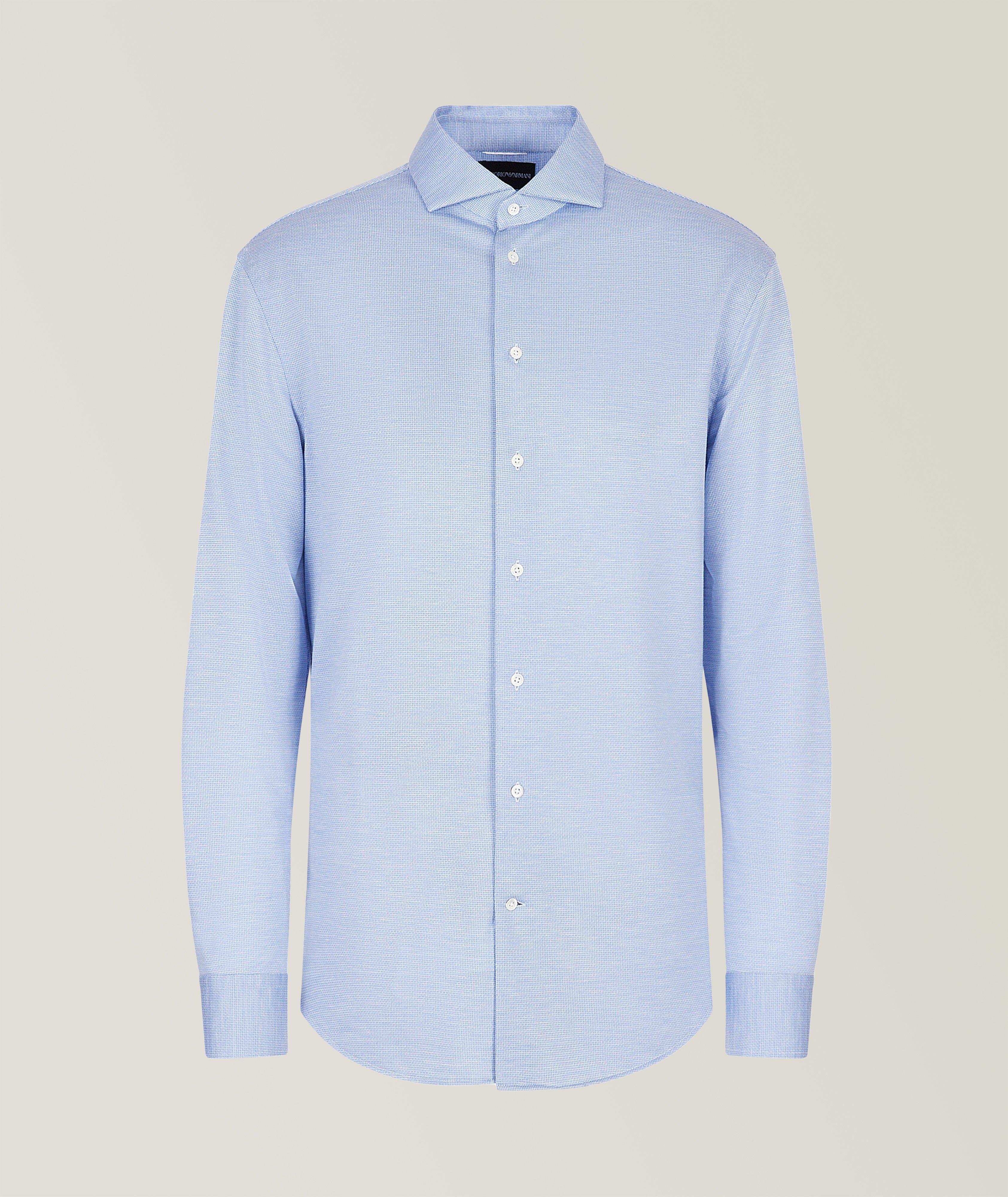 Chemise en jersey texturé de coupe moderne image 0