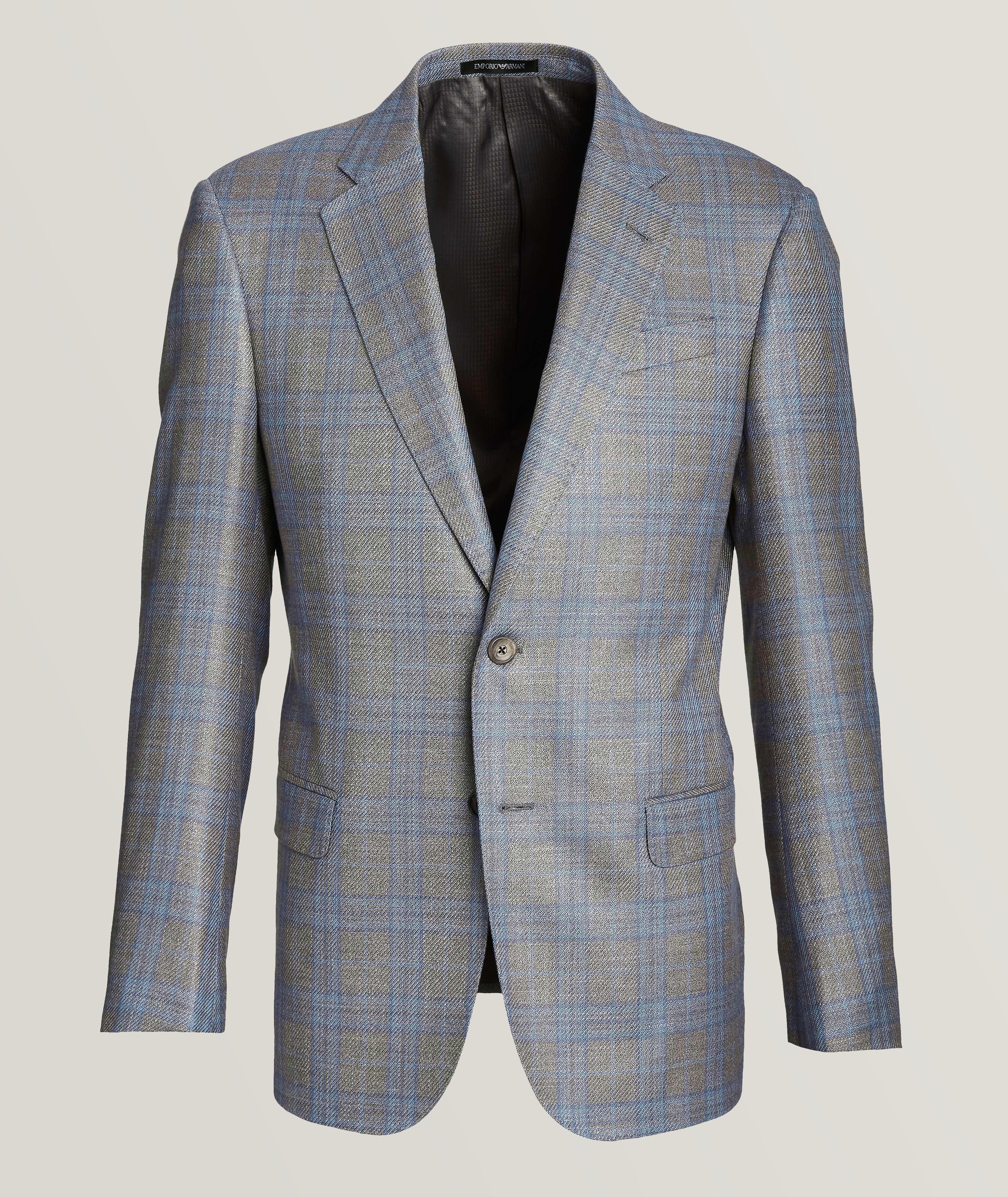 Veston à carreaux, série G image 0