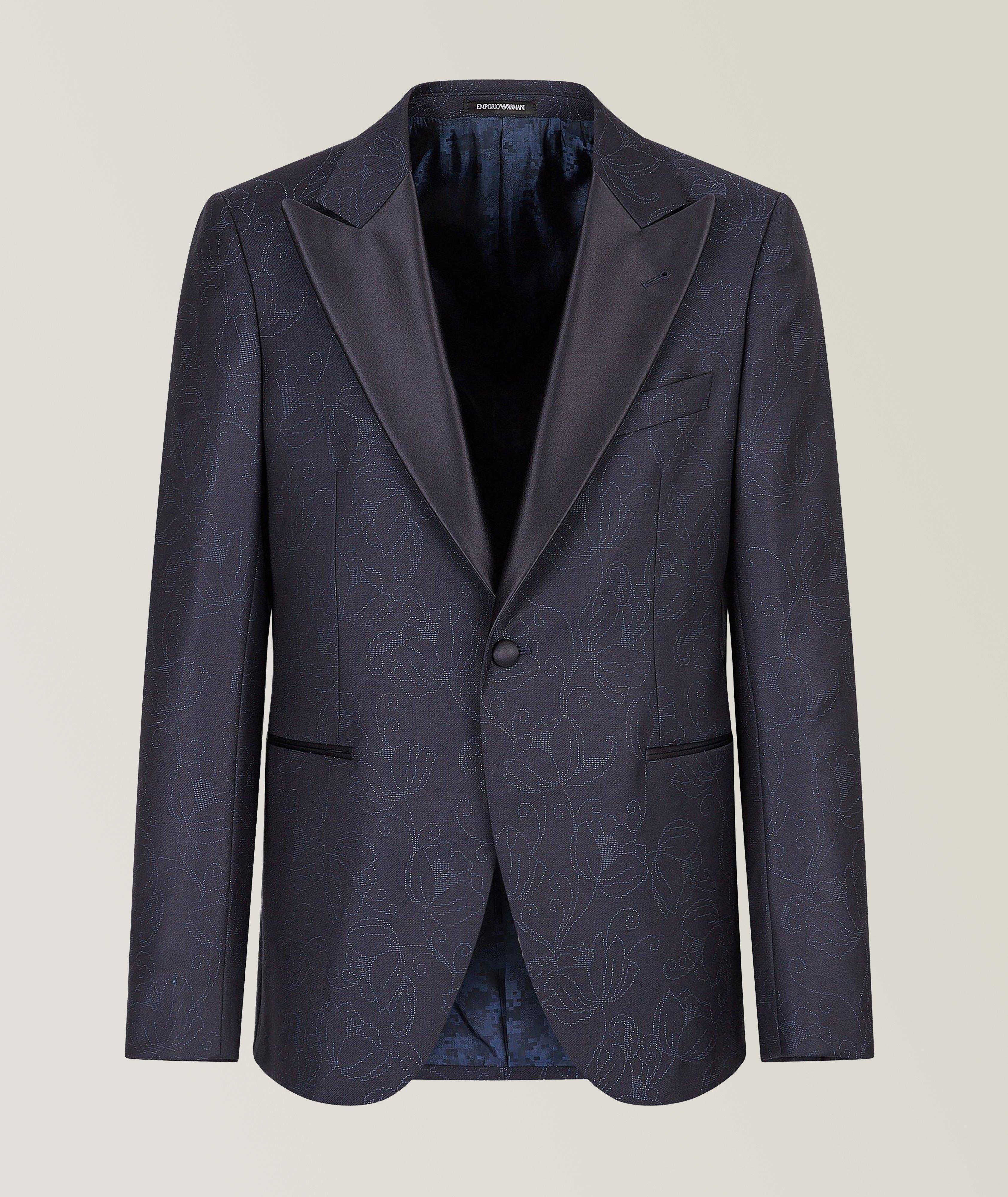 Floral Jacquard Cocktail Jacket image 0