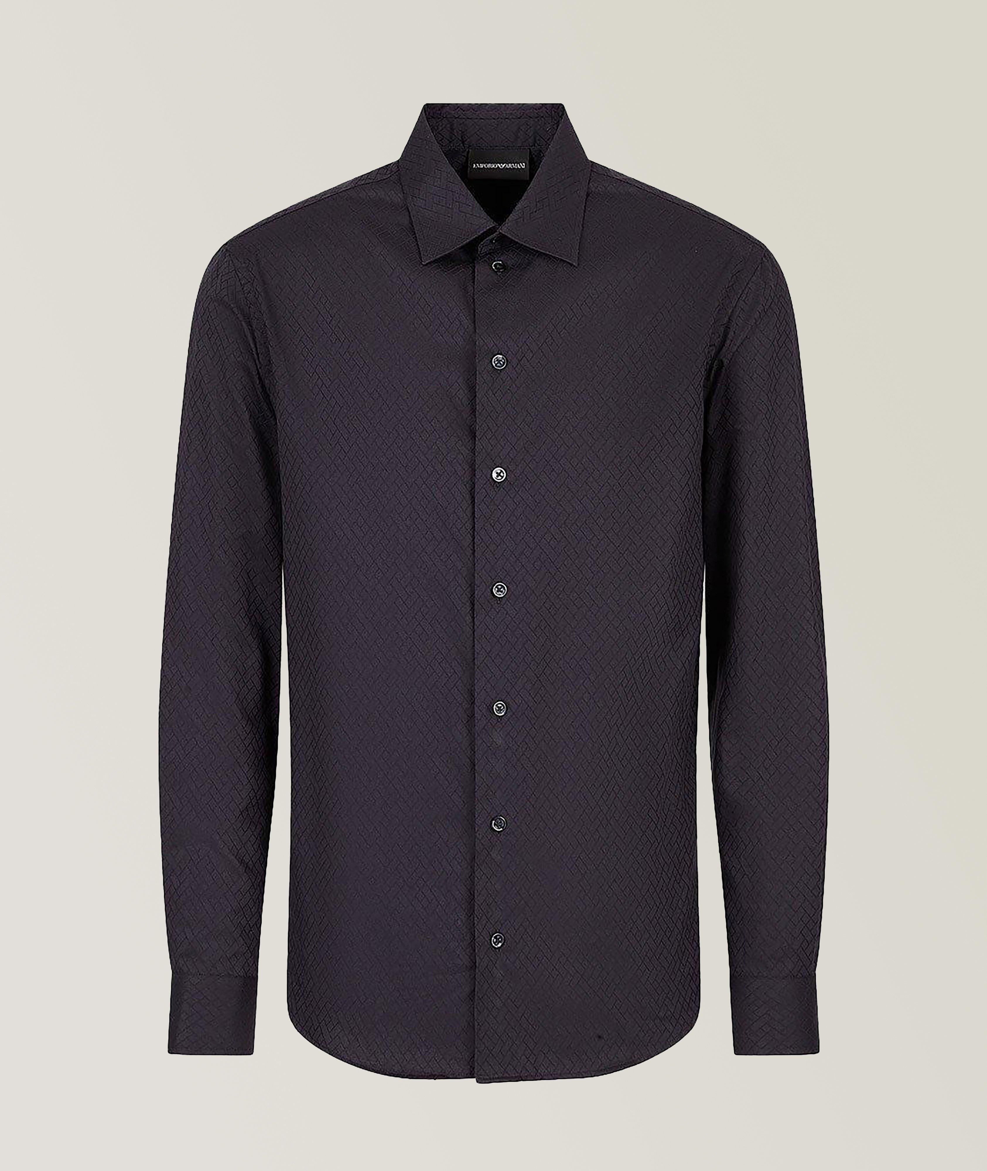 Geometric Jacquard Shirt image 0