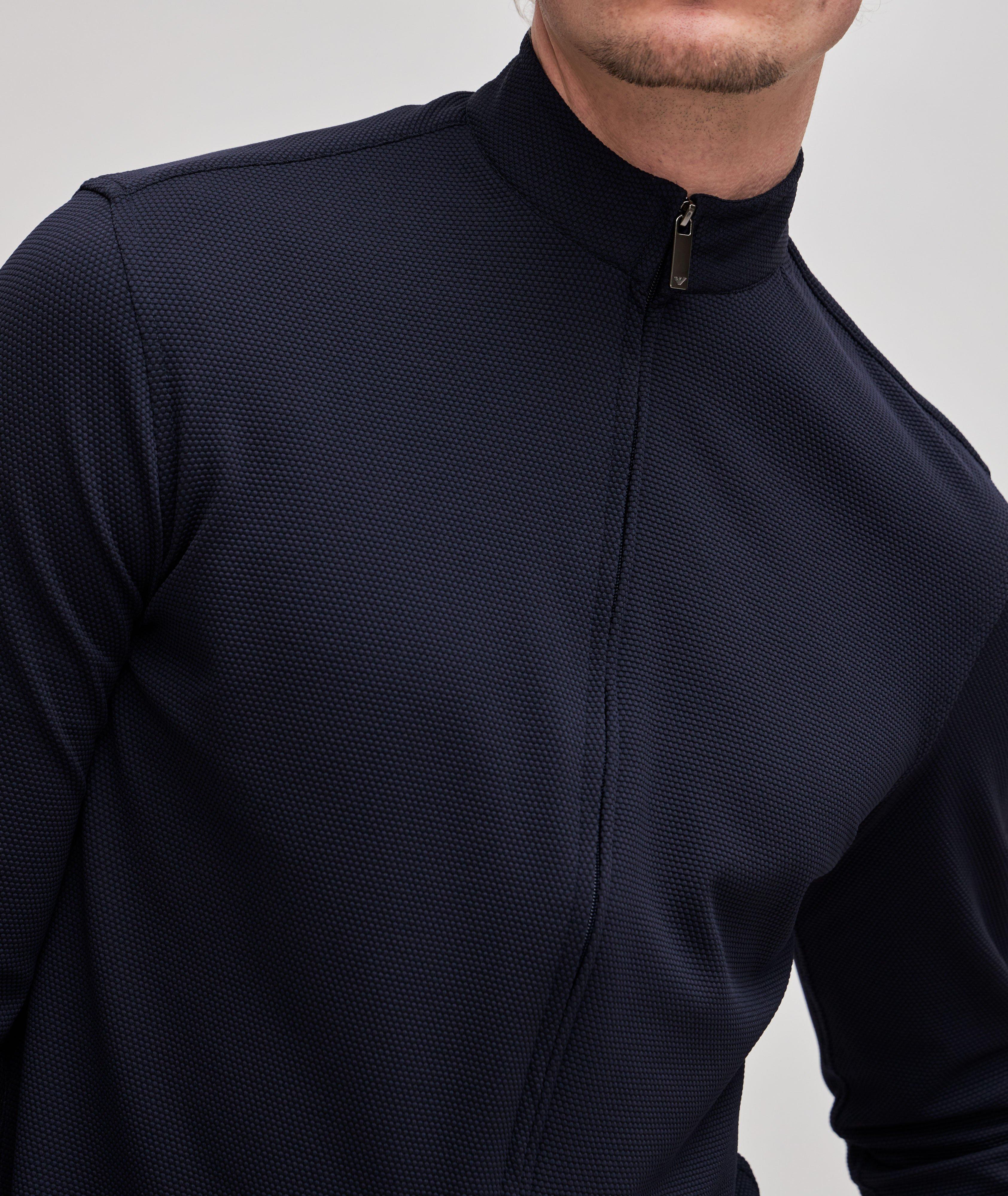 Full-Zip 3D Technical Stretch Shacket image 4