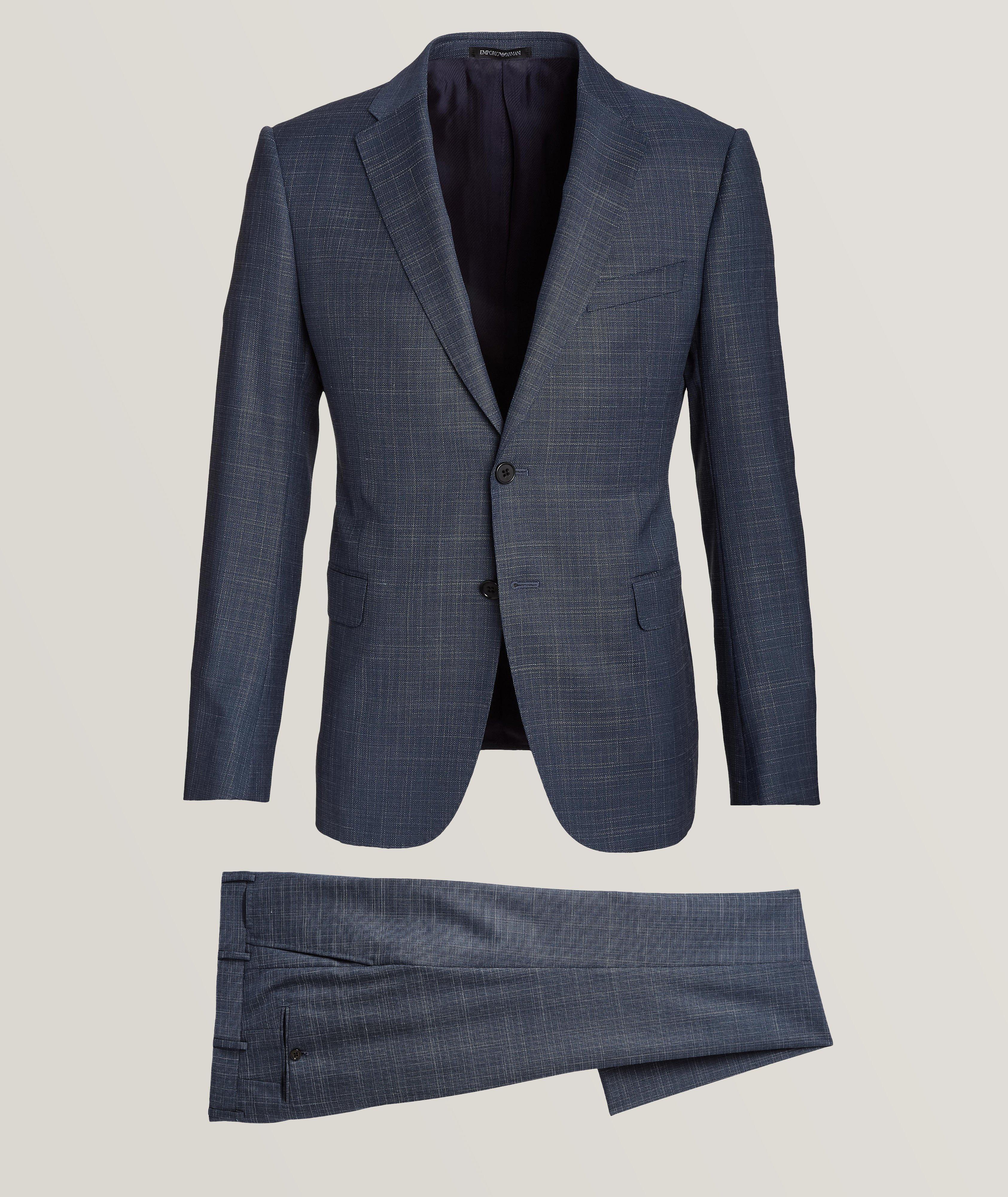 M-Line Check-Neat Wool Suit image 0