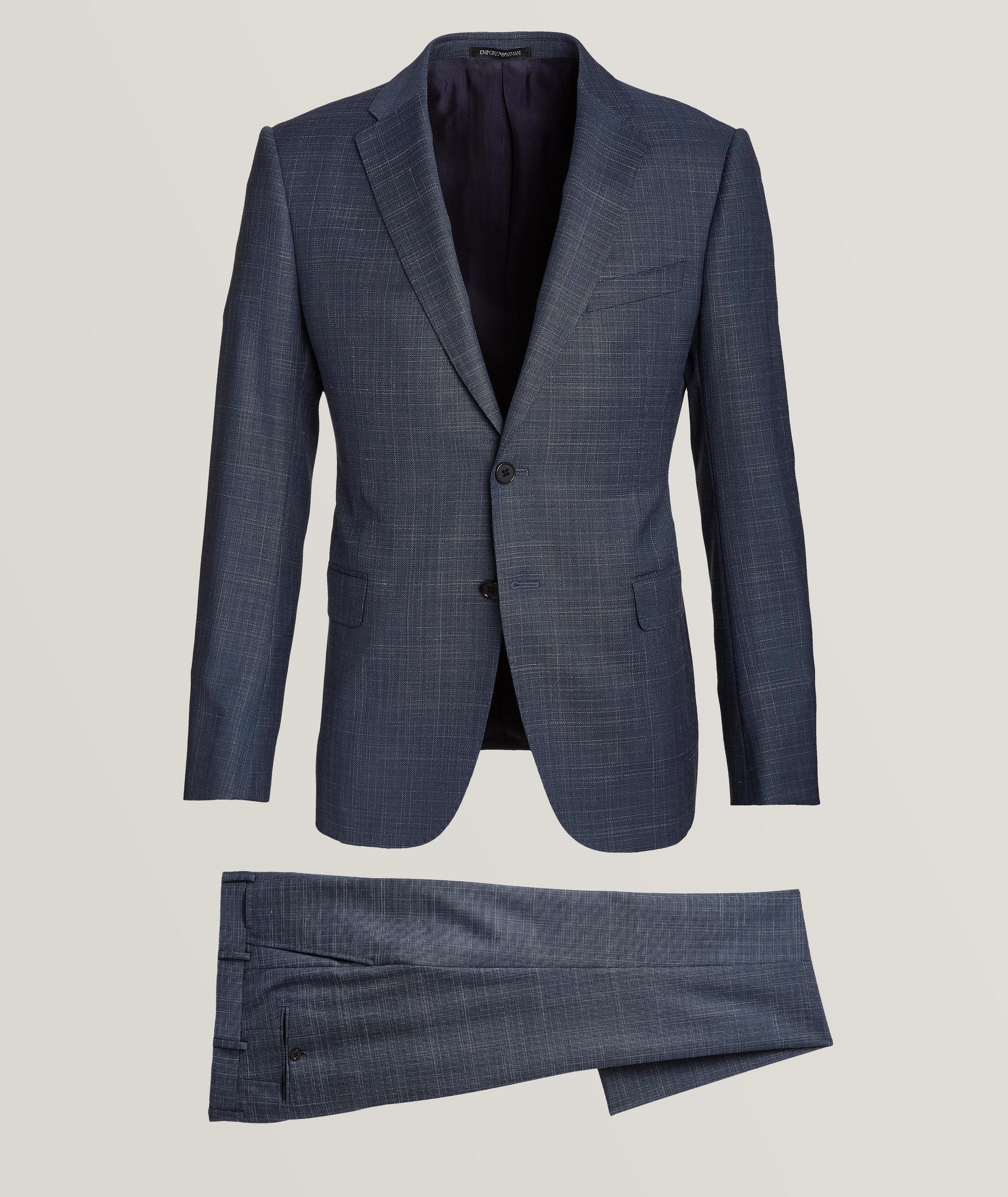 M-Line Check-Neat Wool Suit image 0