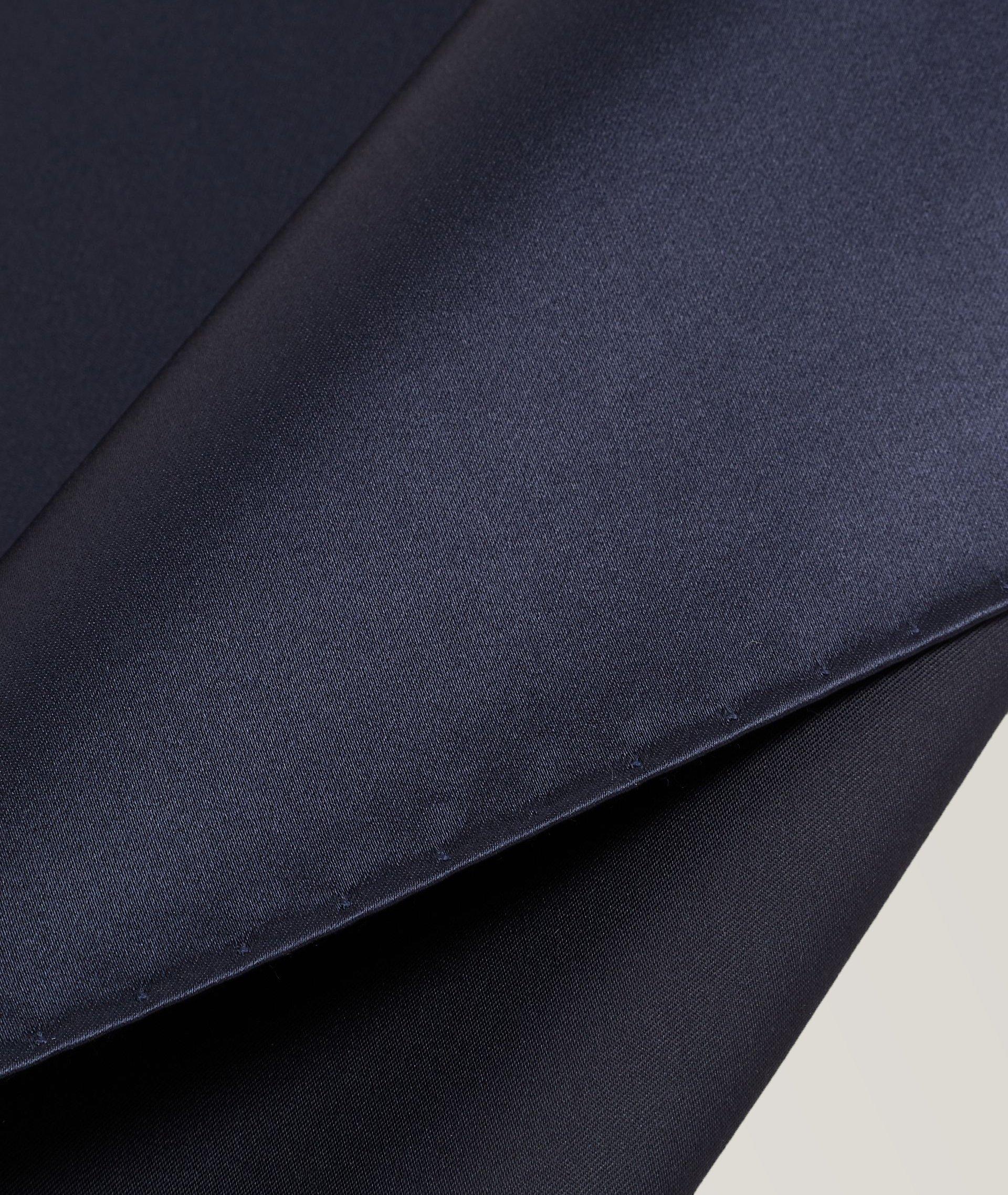 Woven Jacquard Silk Pocket Square image 1