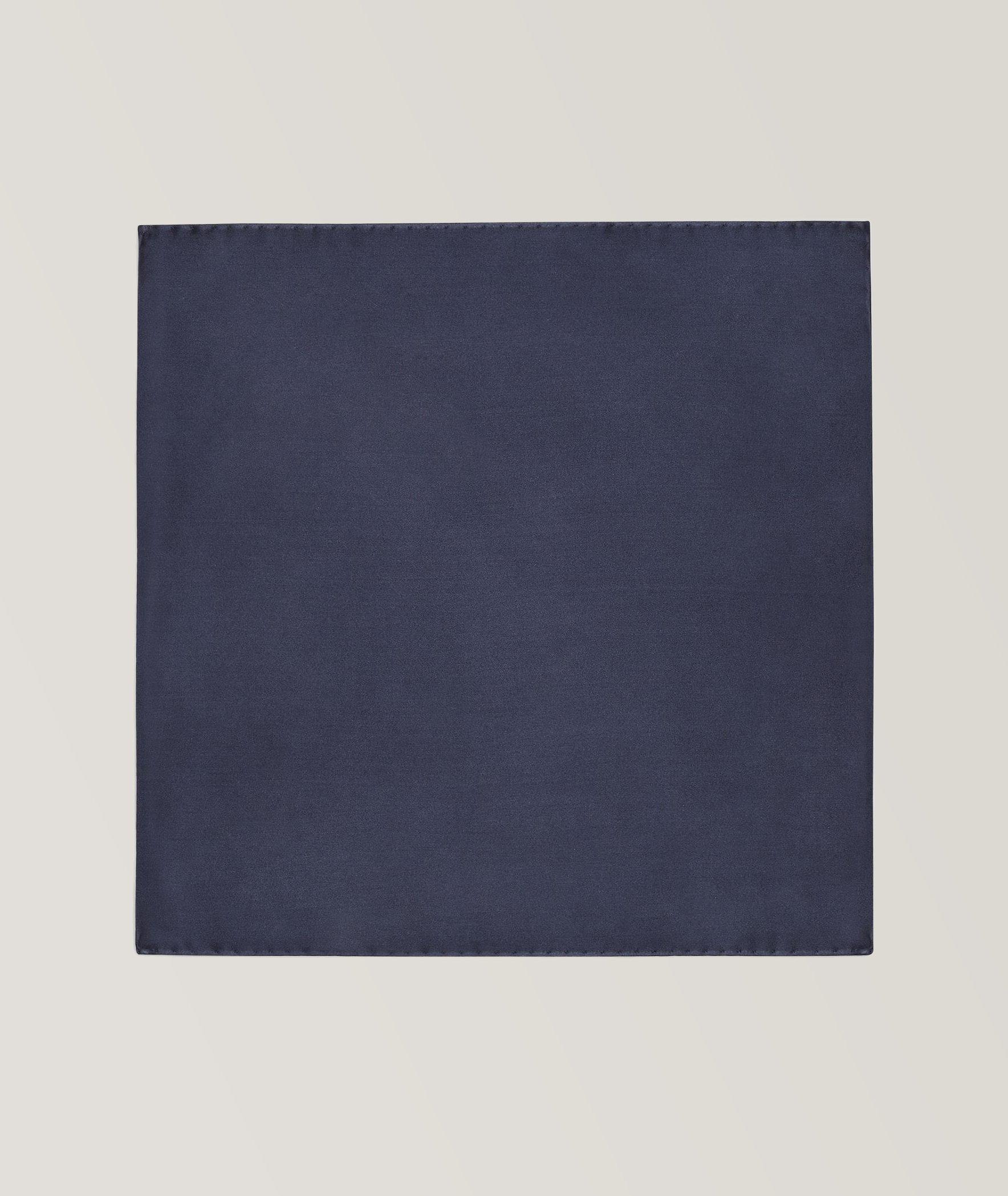 Woven Jacquard Silk Pocket Square image 0