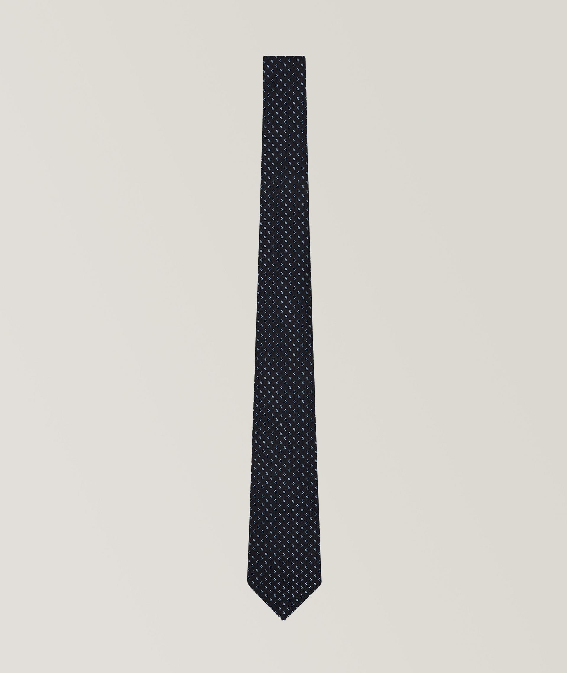 Cravate en jacquard de soie image 0