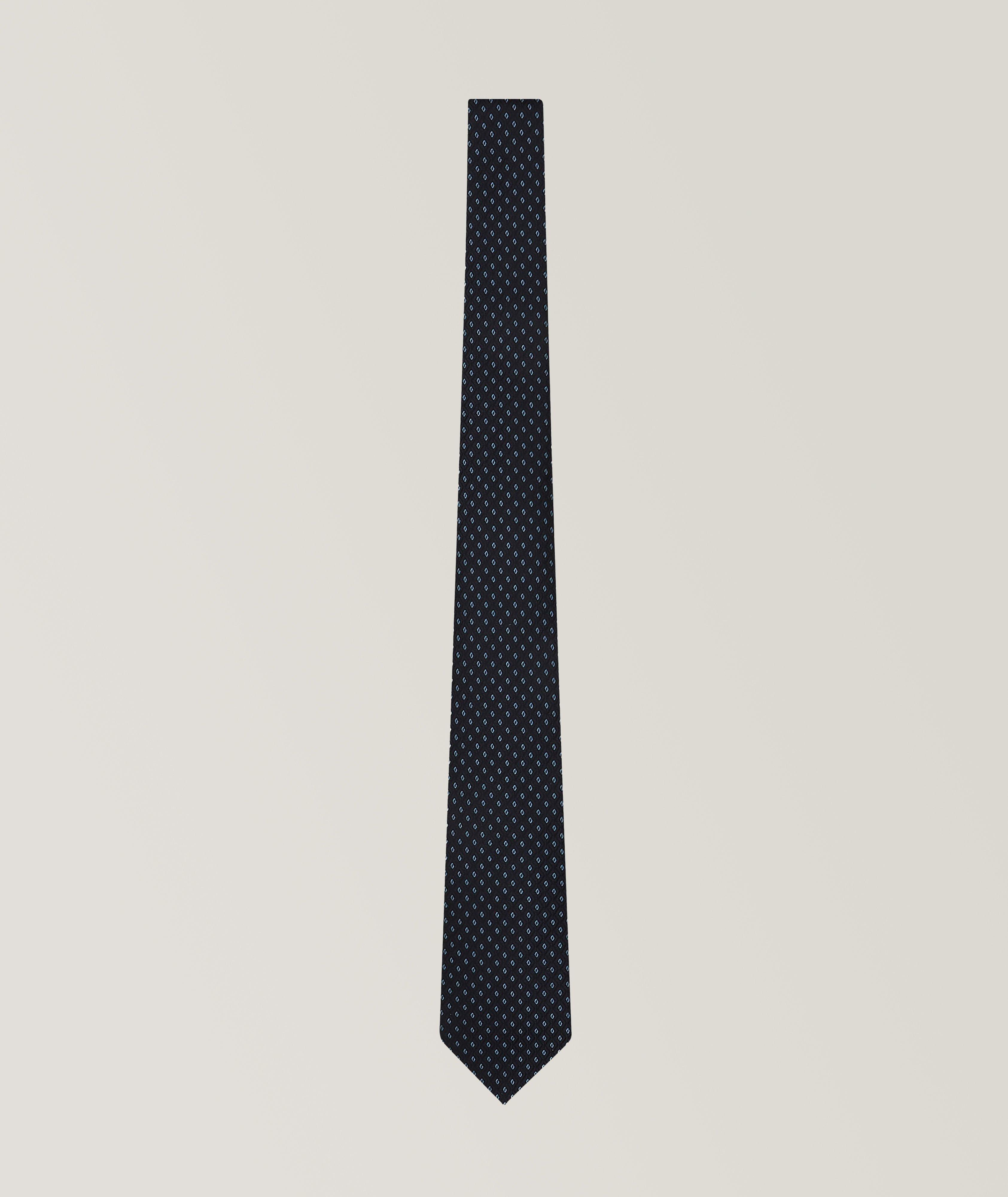 Cravate en jacquard de soie image 0
