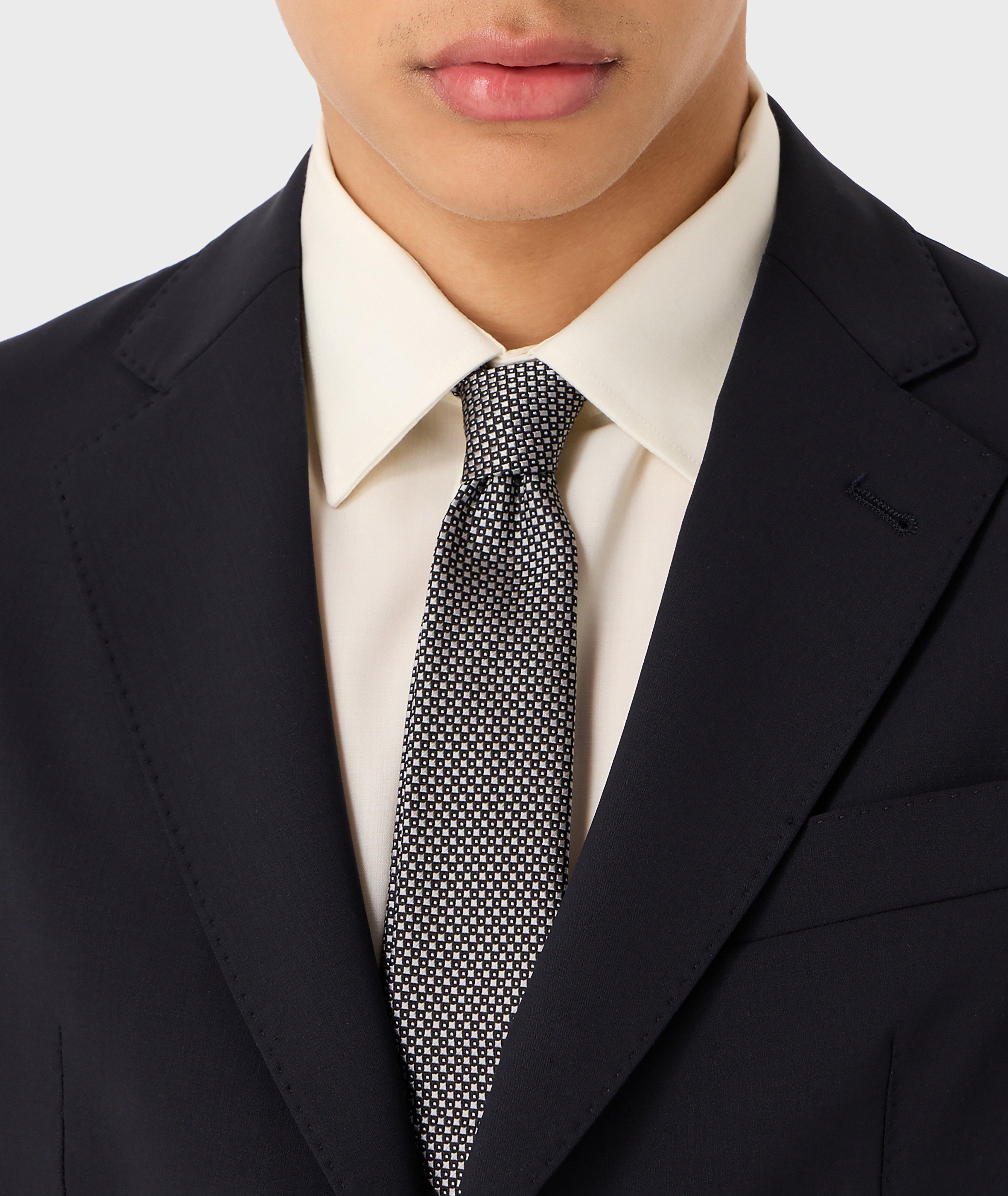 Cravate en jacquard de soie image 1