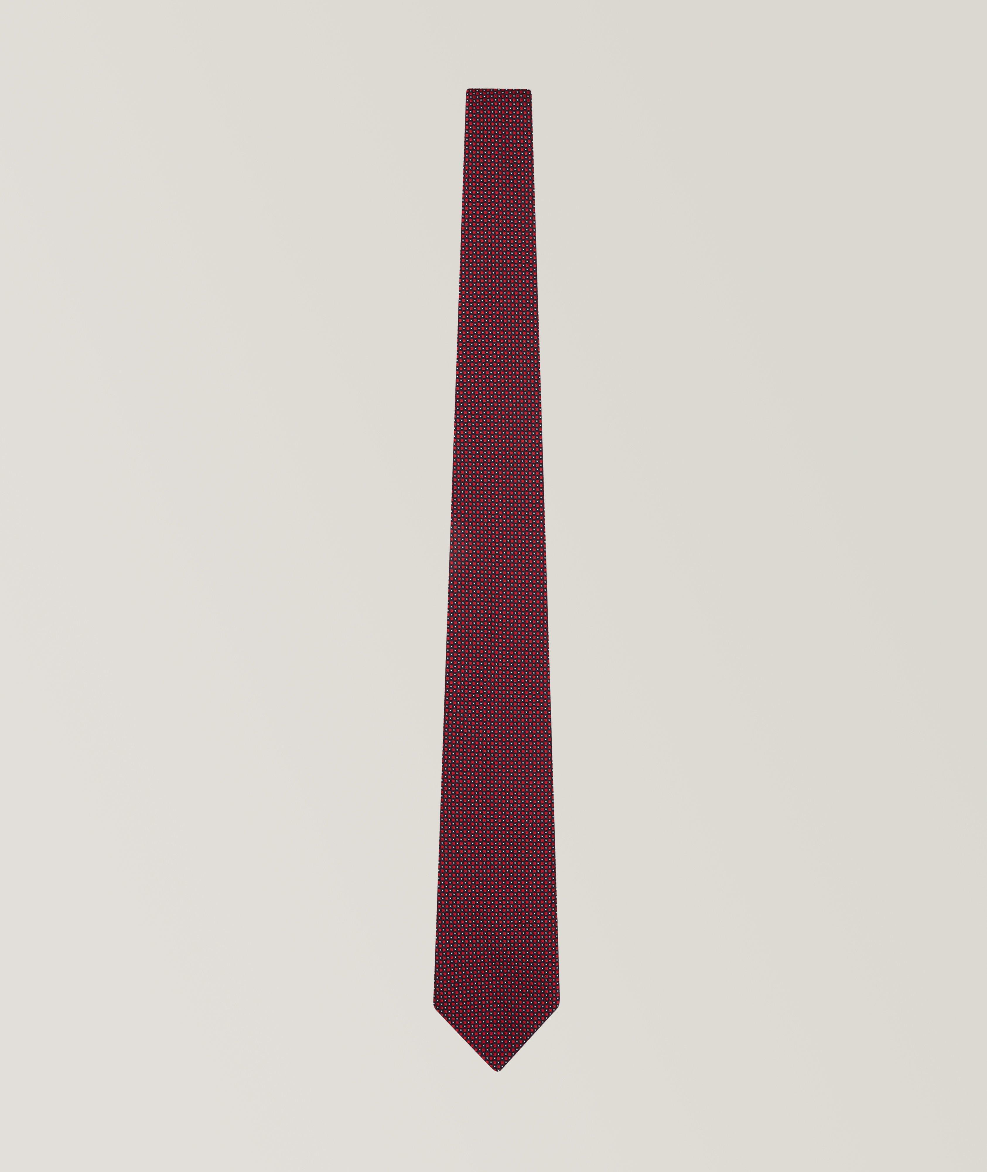 Cravate en jacquard de soie image 0