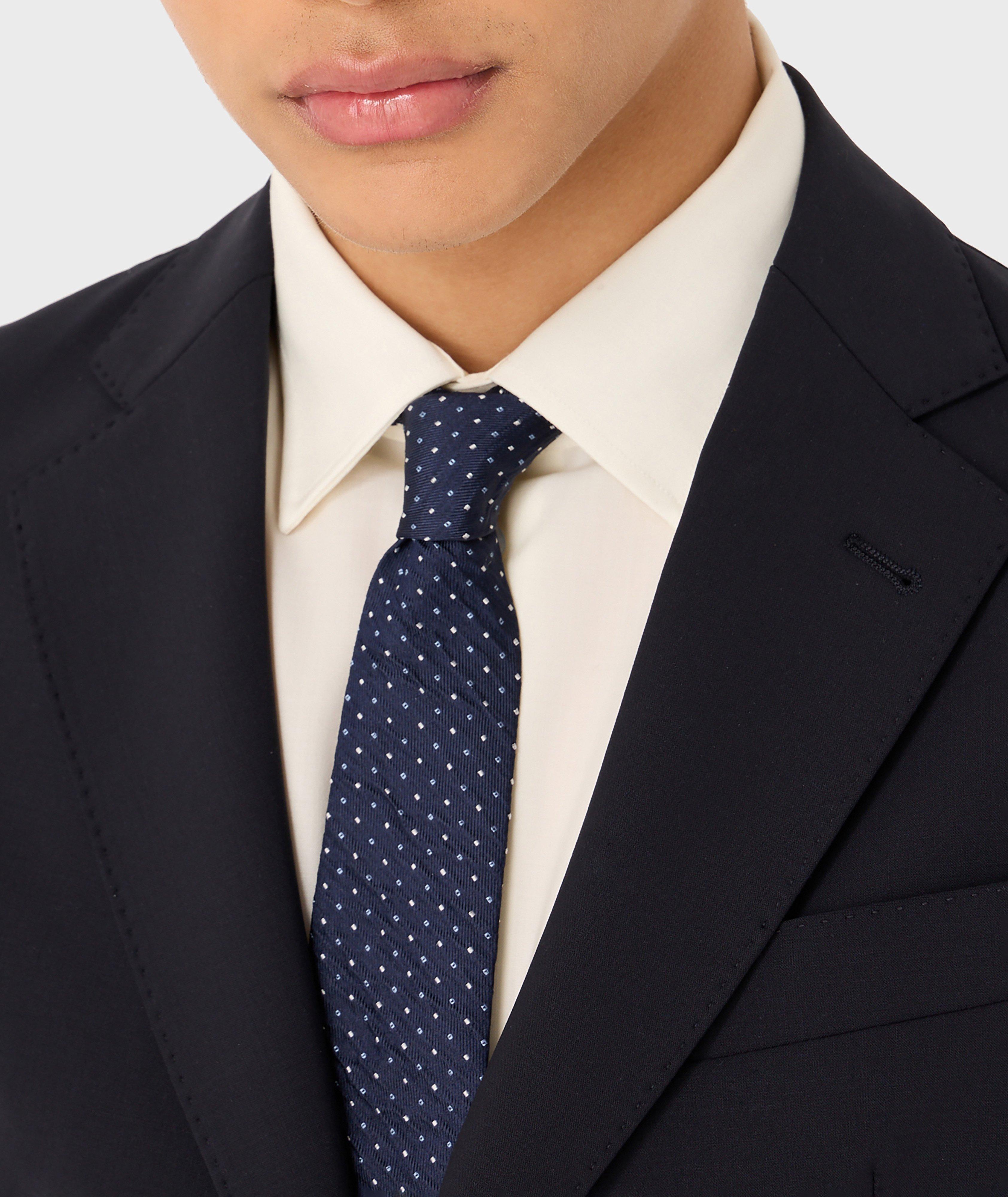 Silk Blend Jacquard Tie image 1