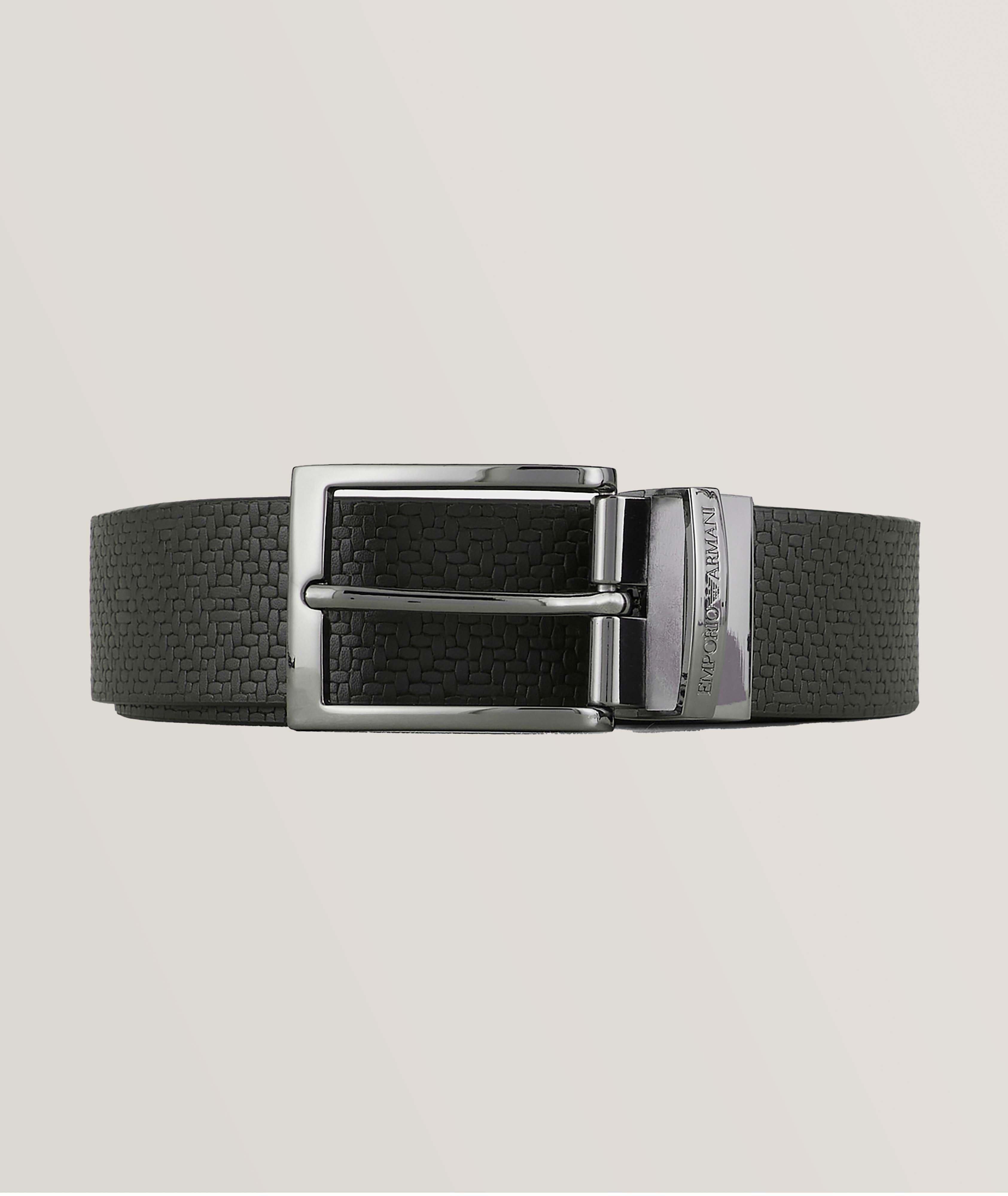 emporio armani reversible belt