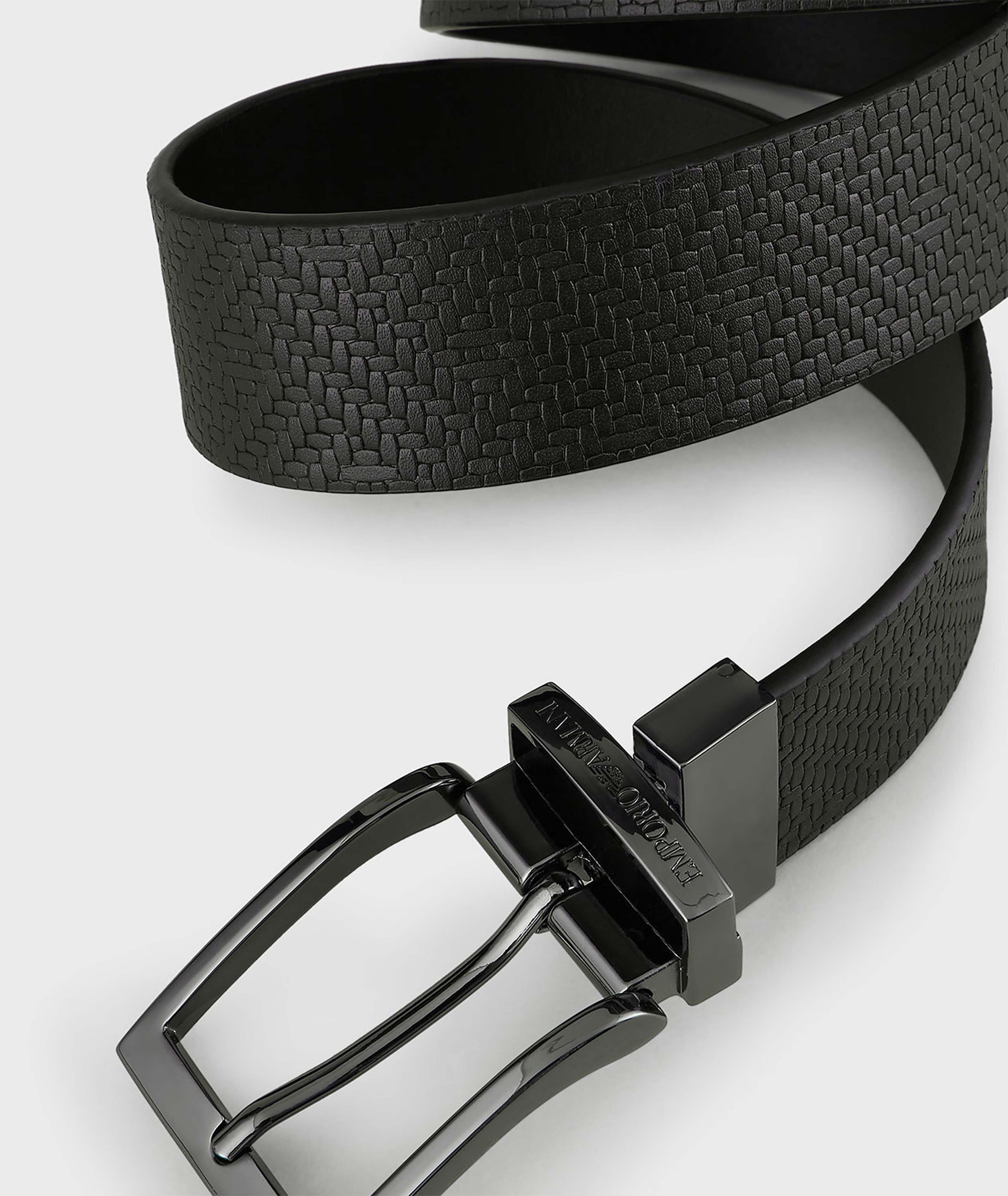 Ceinture réversible en cuir image 2
