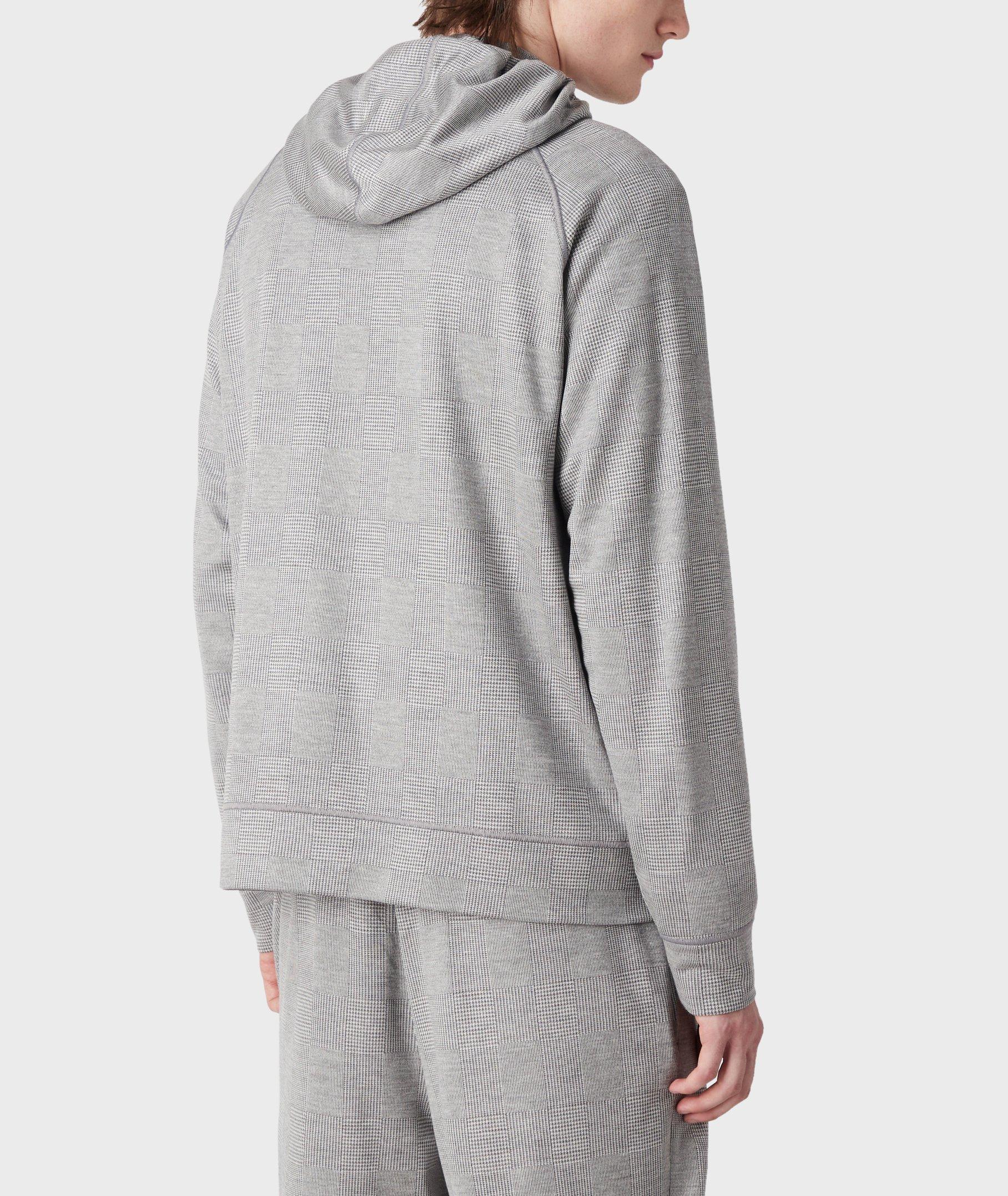 Prince Of Wales Eucalyptus Wool-Blend Jersey Sweater image 2