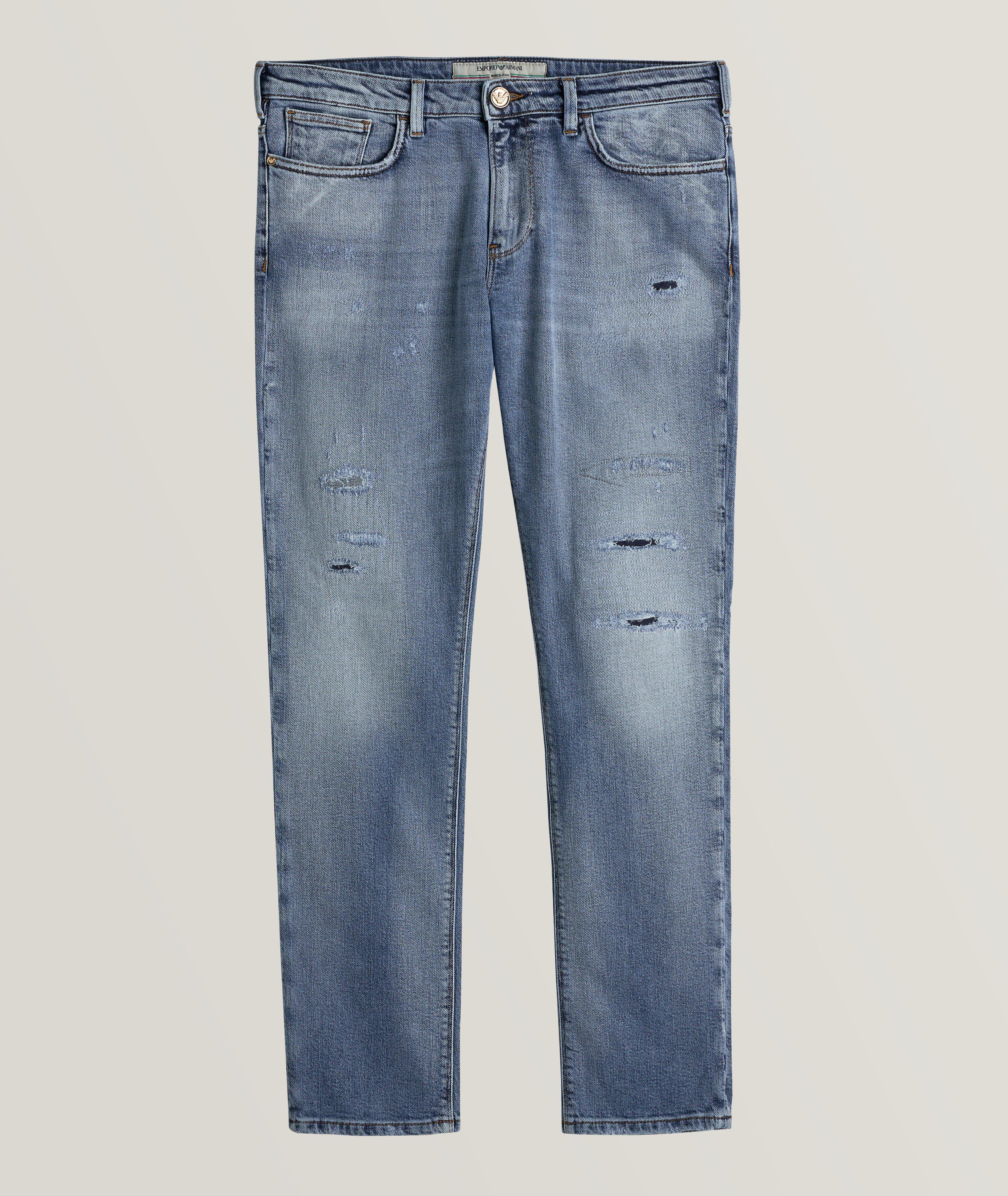 J06 Slim-Fit Stretch-Cotton Jeans image 0