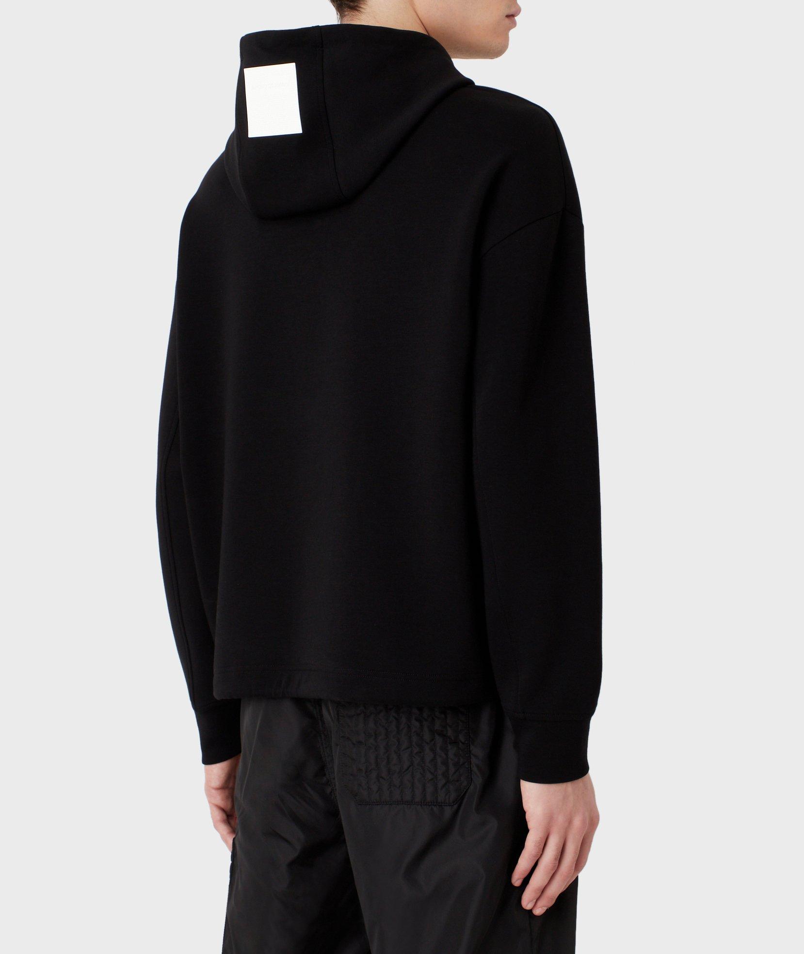 Double Jersey Hoodie with Embroidered Logo image 2