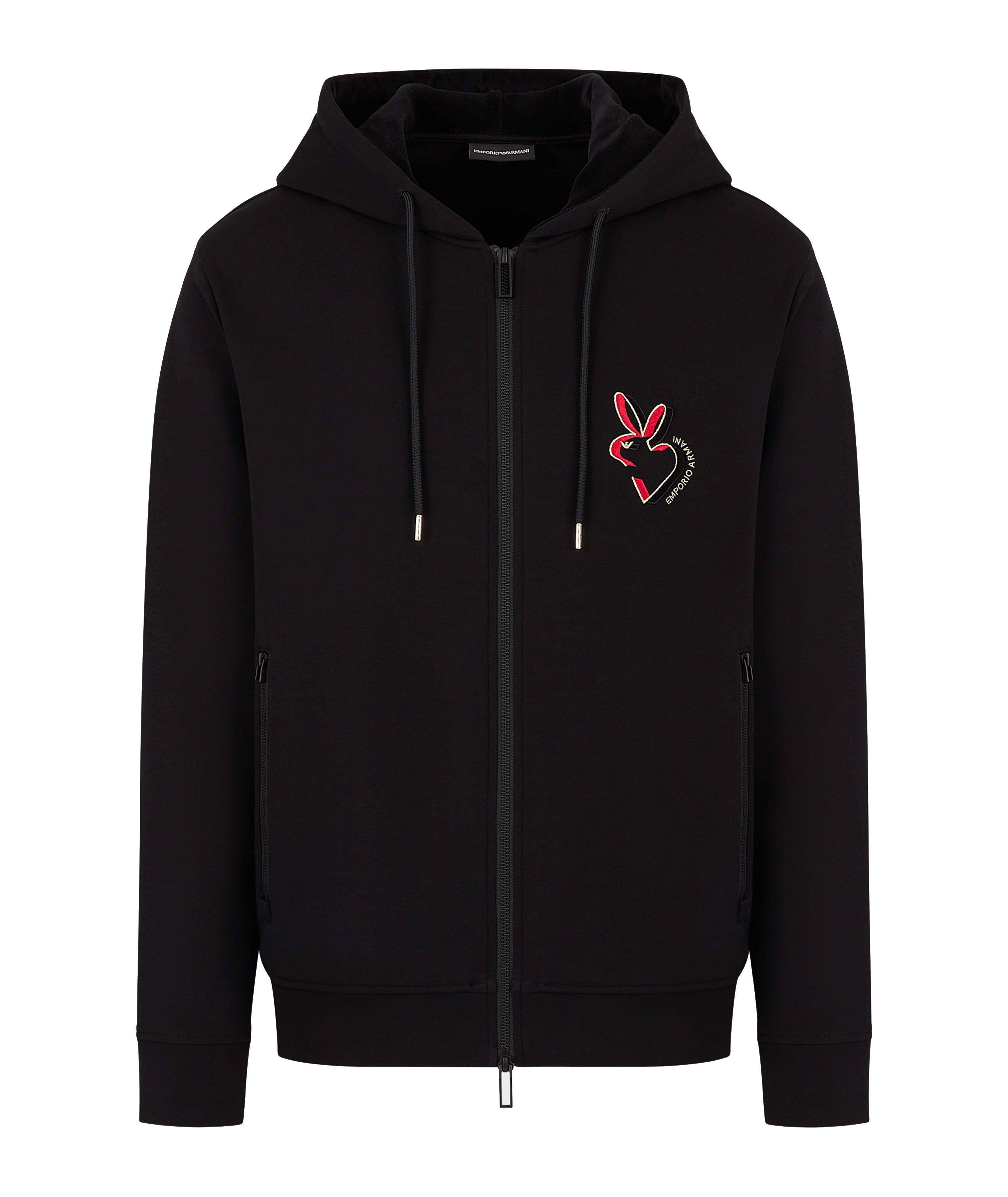 Lunar New Year Hooded Zip-Up Sweatshirt image 0