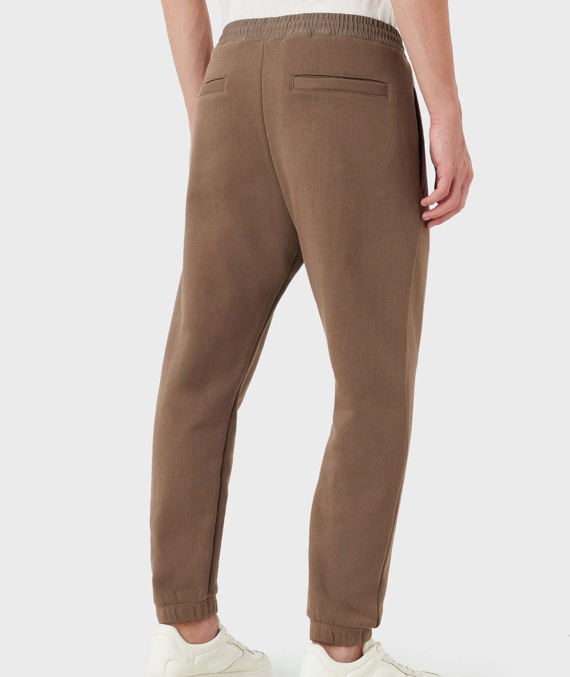 Tonal Cotton Jersey Joggers image 2