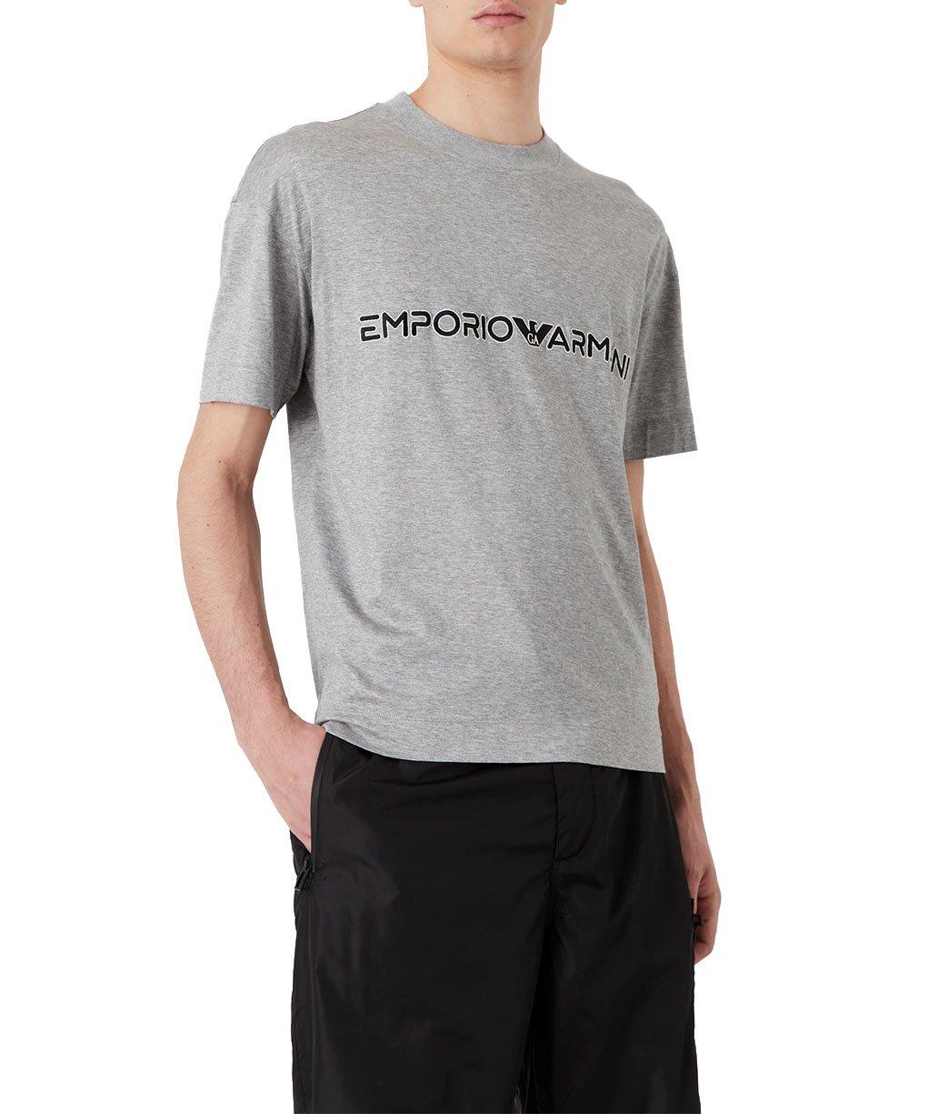 Embossed Logo Jersey T-Shirt image 1