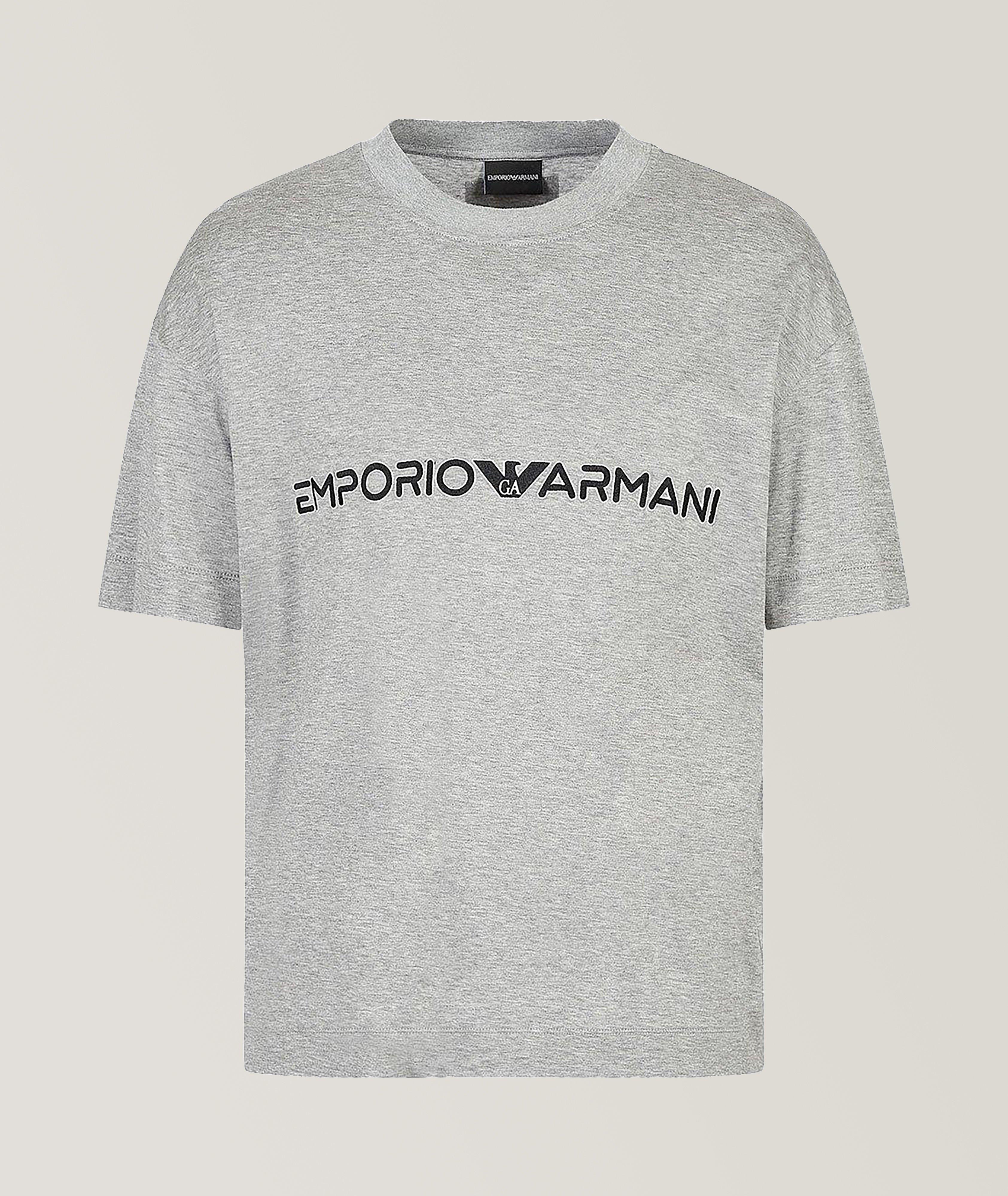 Embossed Logo Jersey T-Shirt image 0