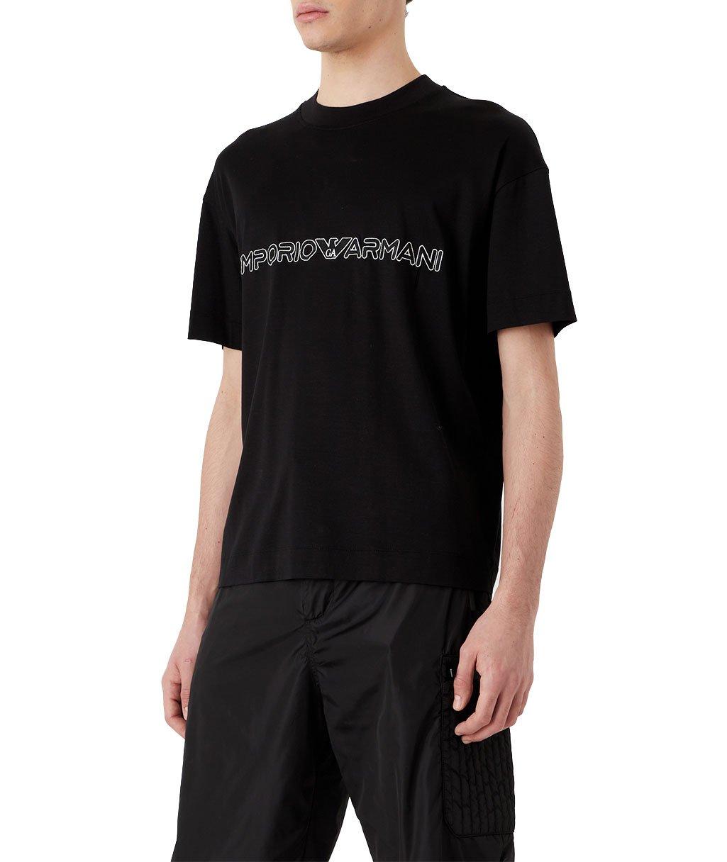 Embossed Logo Jersey T-Shirt image 1
