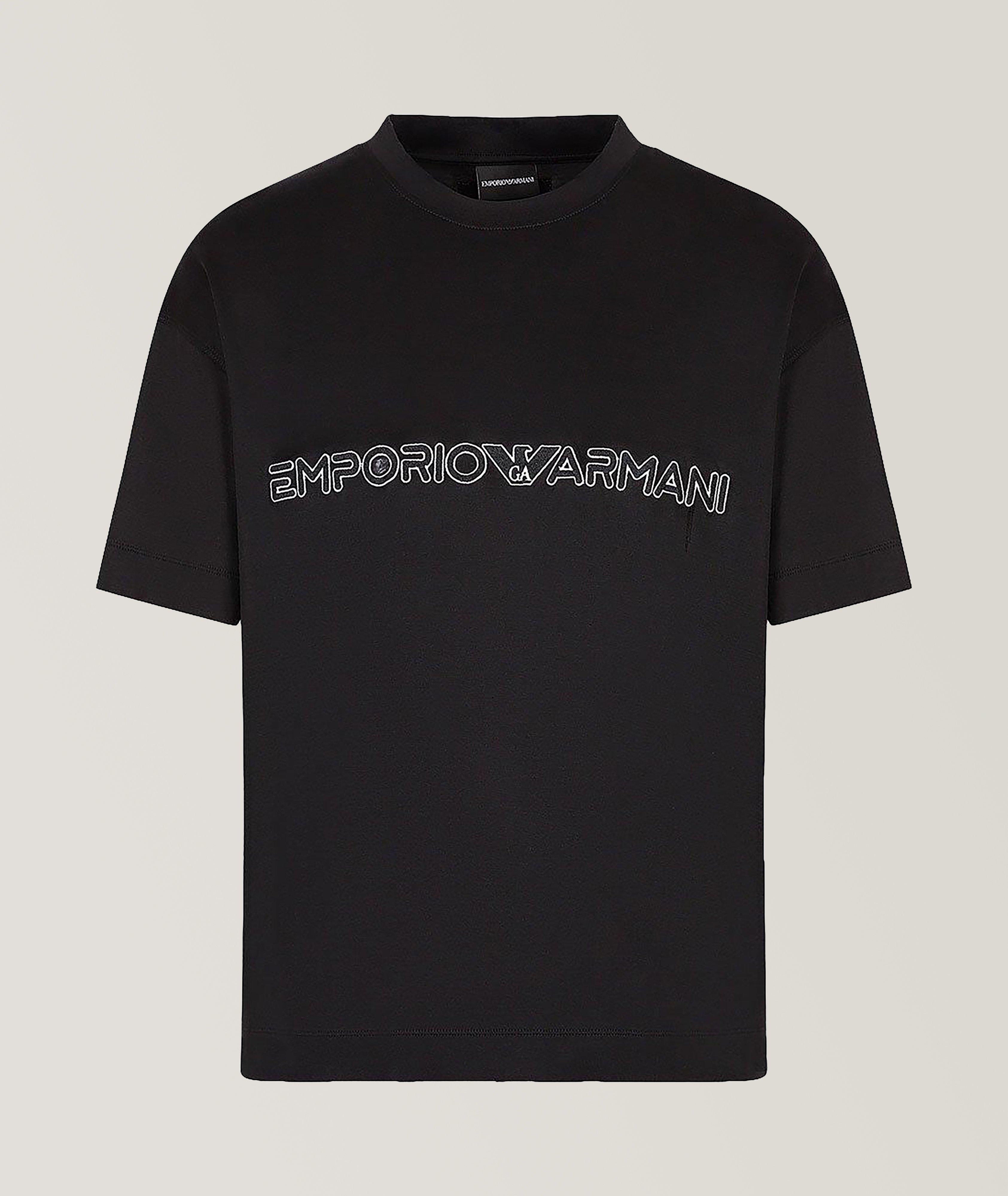 Embossed Logo Jersey T-Shirt image 0