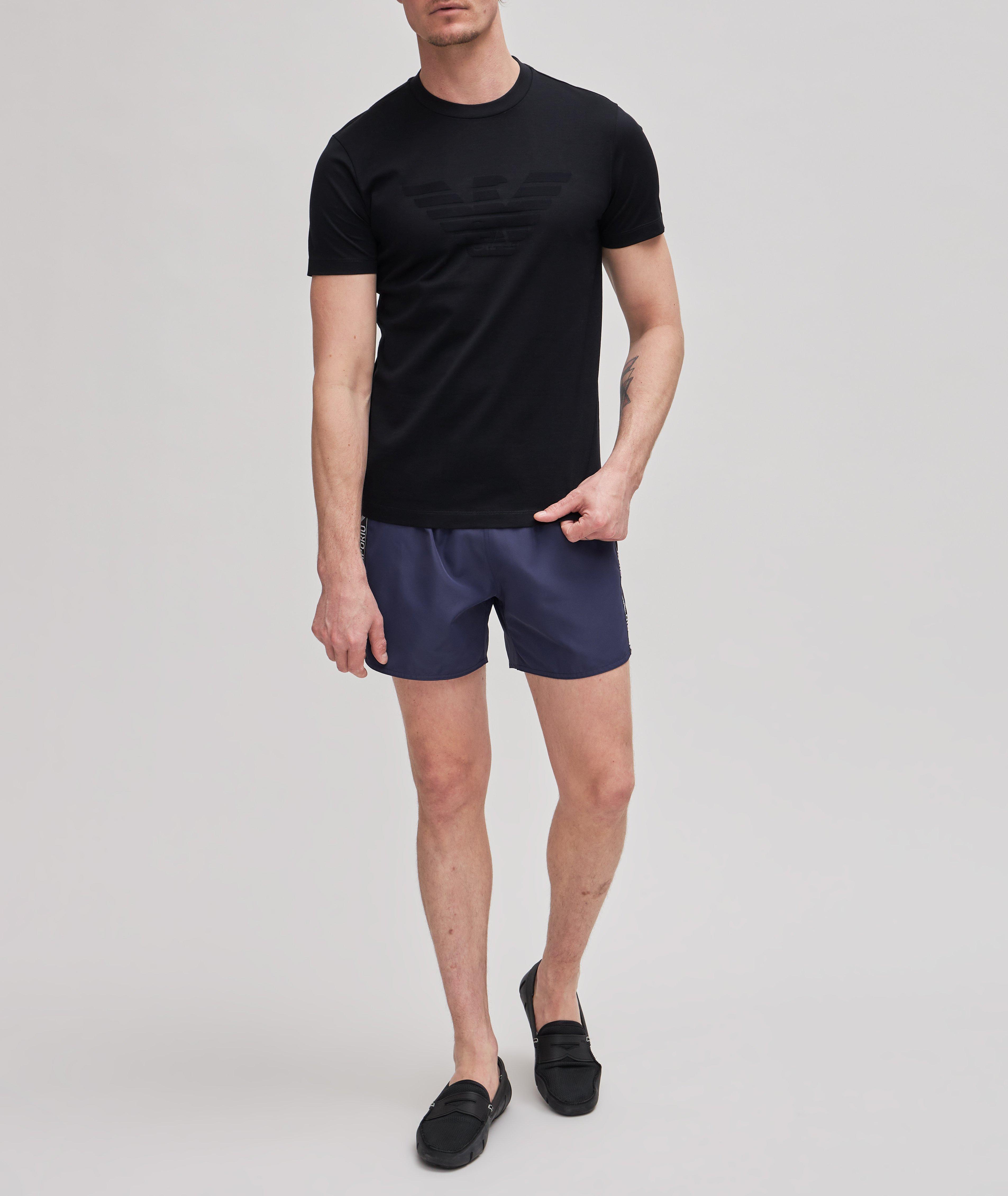 Raised Logo Cotton T-Shirt image 1