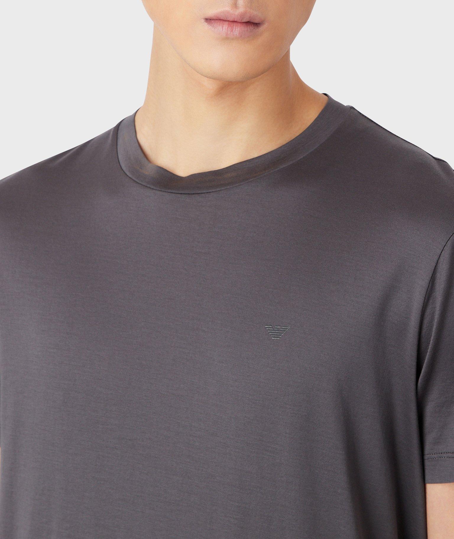 T-shirt en lyocell et en coton image 3