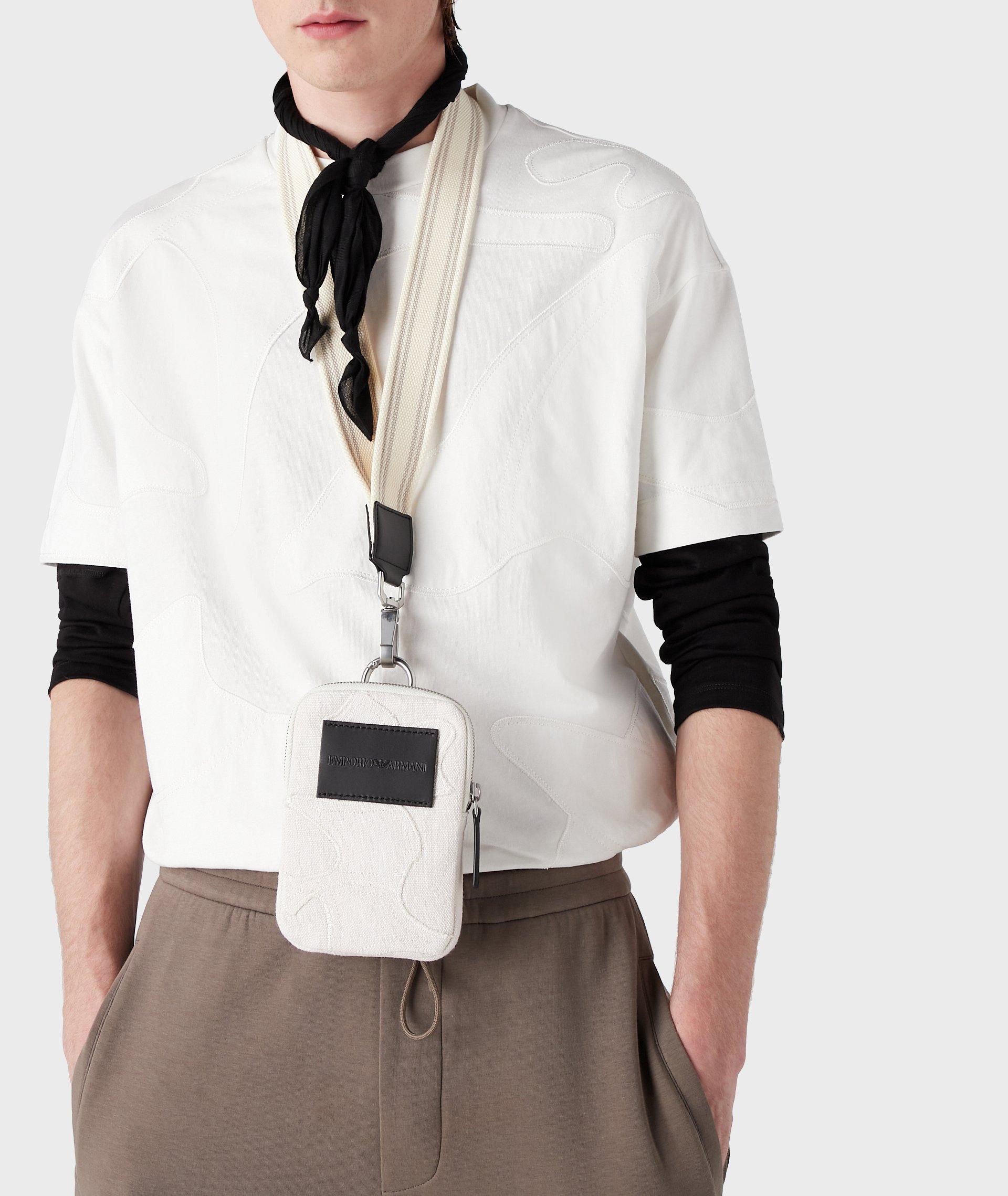 Patch Work Embroidered Cotton Jersey T-Shirt  image 4