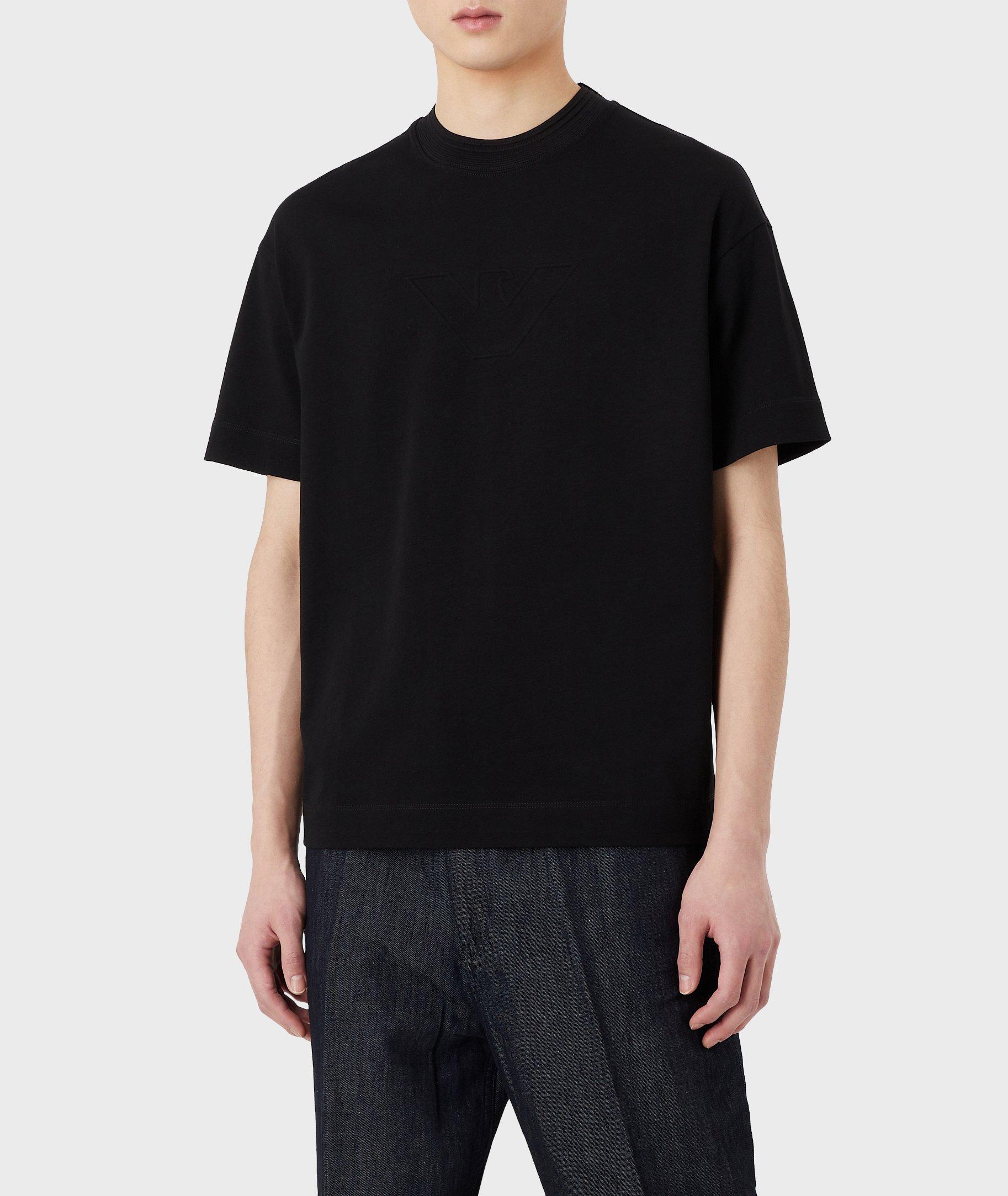 T-shirt en jersey de coton avec logo image 1