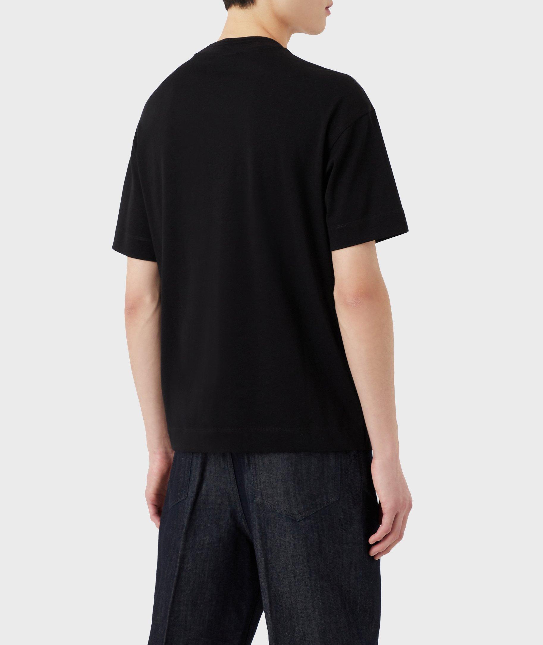 T-shirt en jersey de coton avec logo image 2