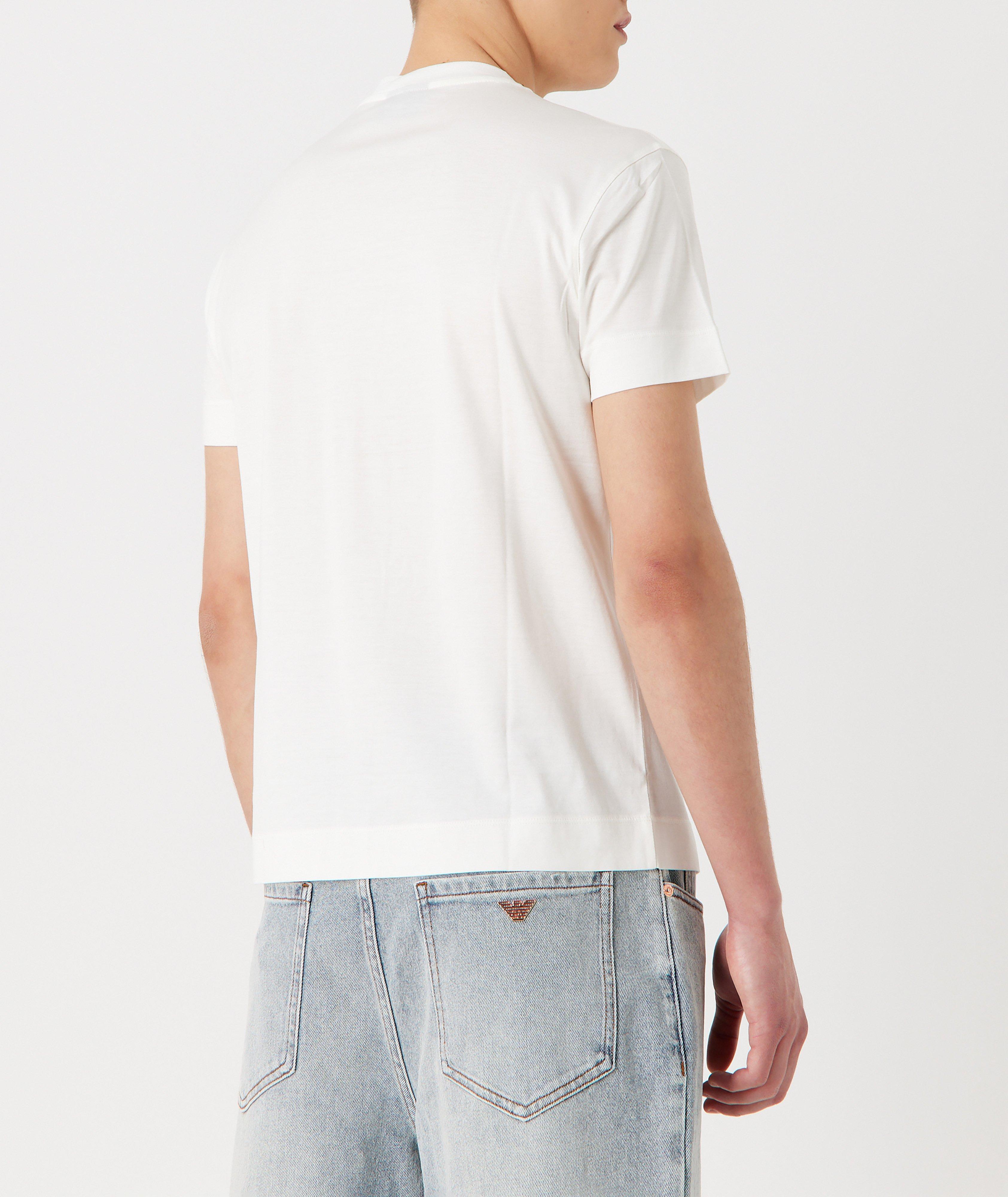 T-shirt en jersey avec logo image 3