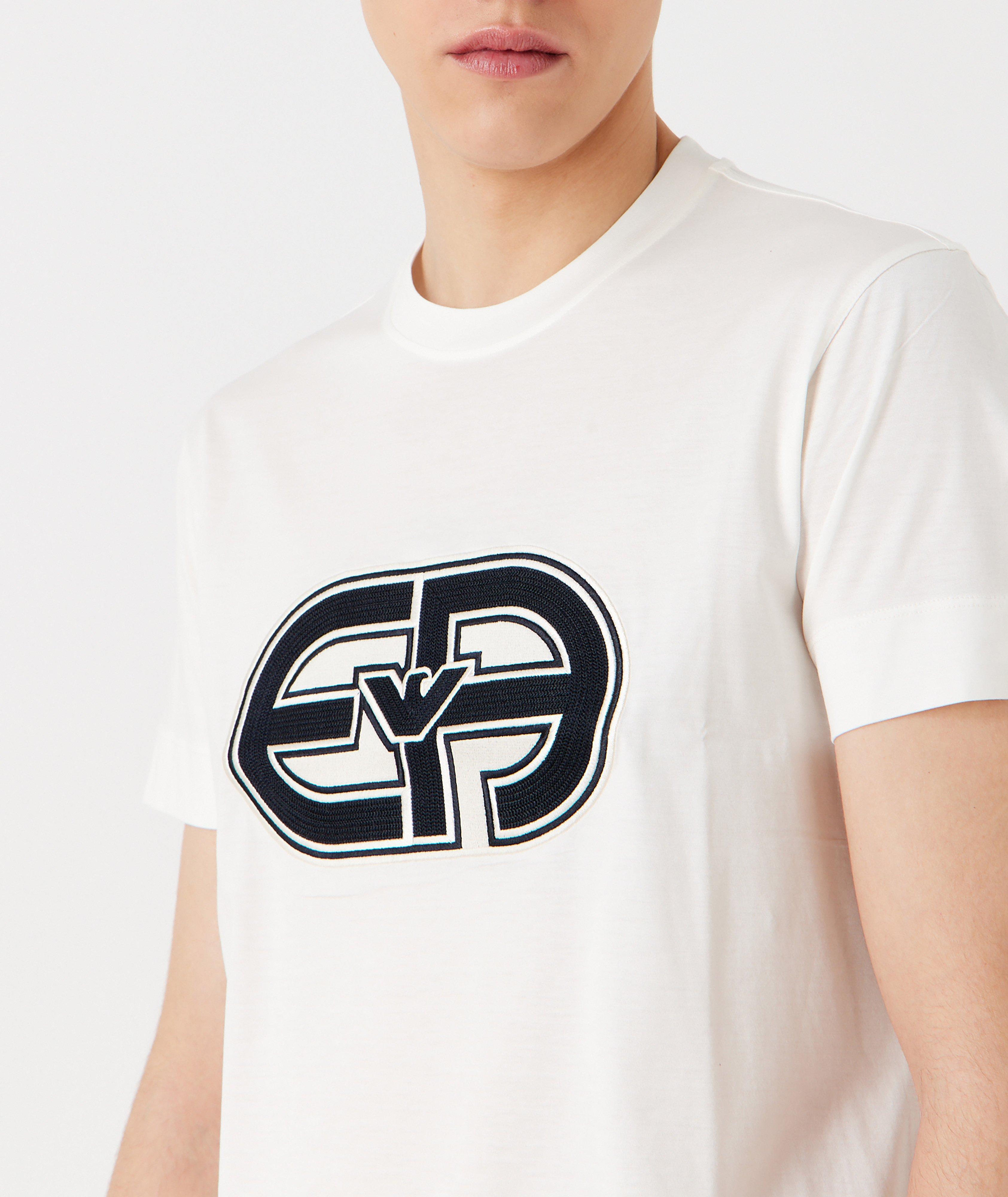 T-shirt en jersey avec logo image 4