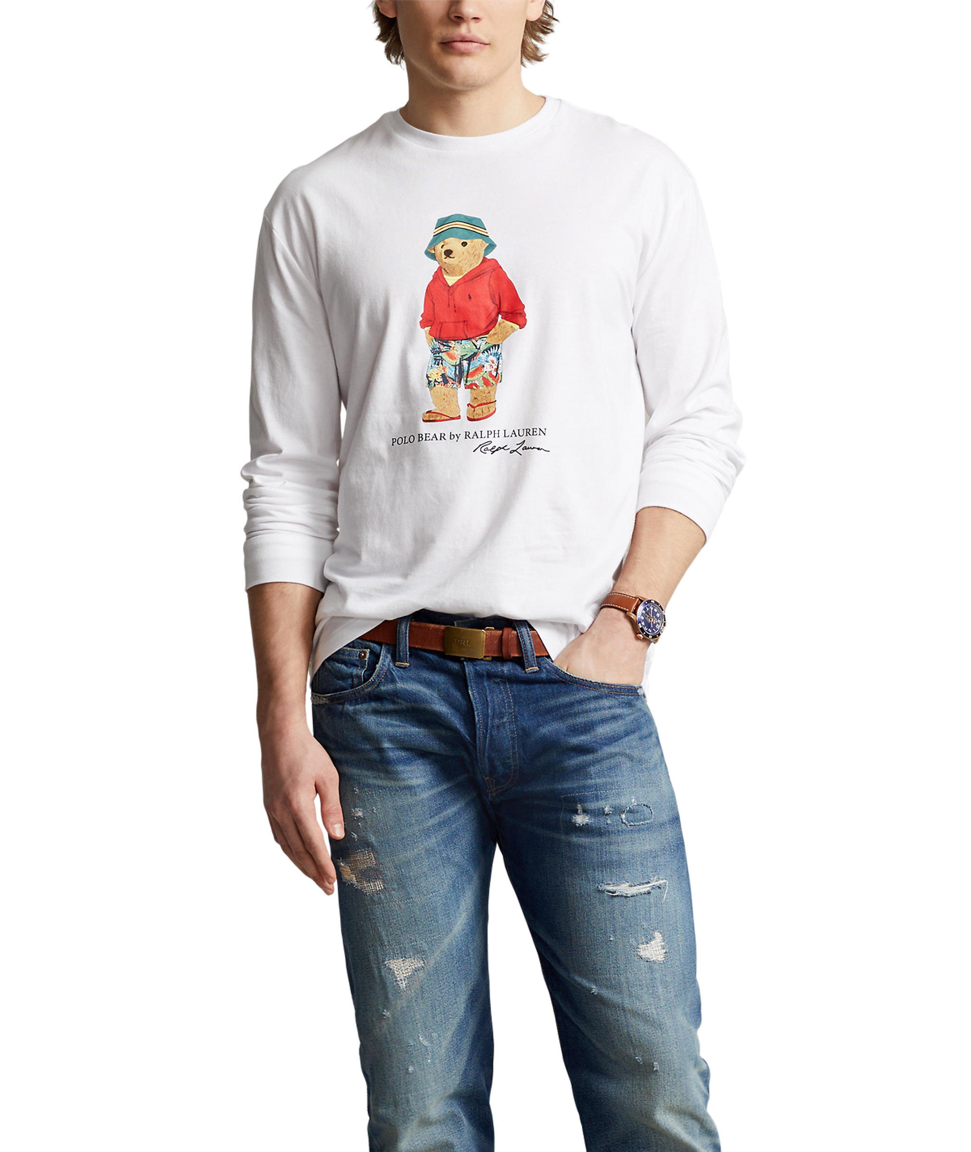 Polo Swim Bear Long Sleeve Shirt image 1