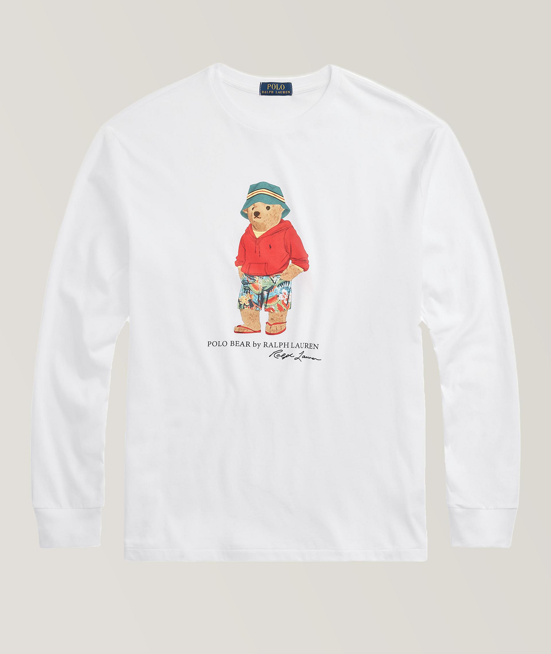 Polo Swim Bear Long Sleeve Shirt image 0