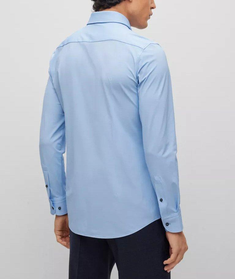 Chemise habillée en tissu extensible de coupe amincie image 2