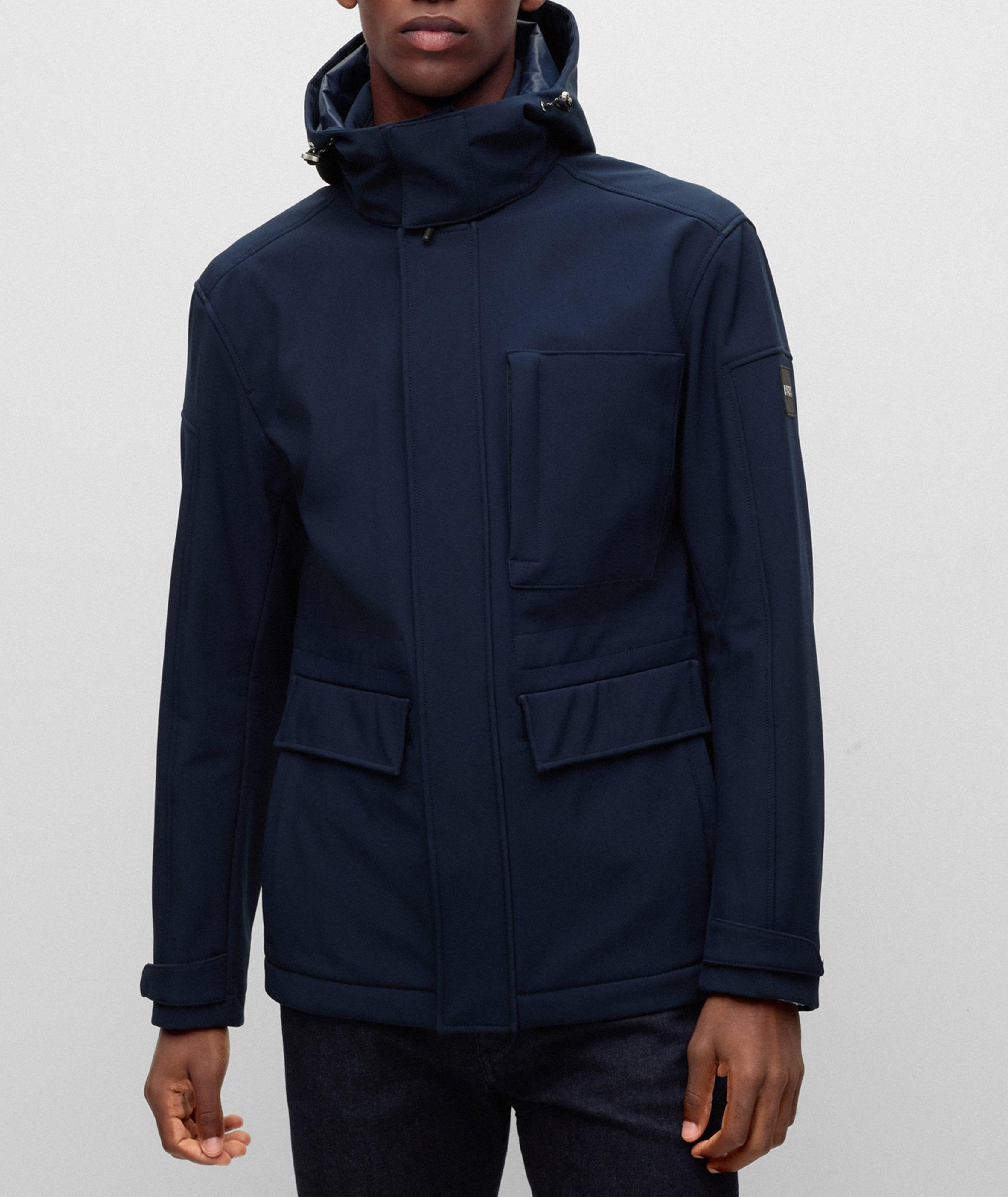 Blouson résistant à l’eau à capuchon image 1