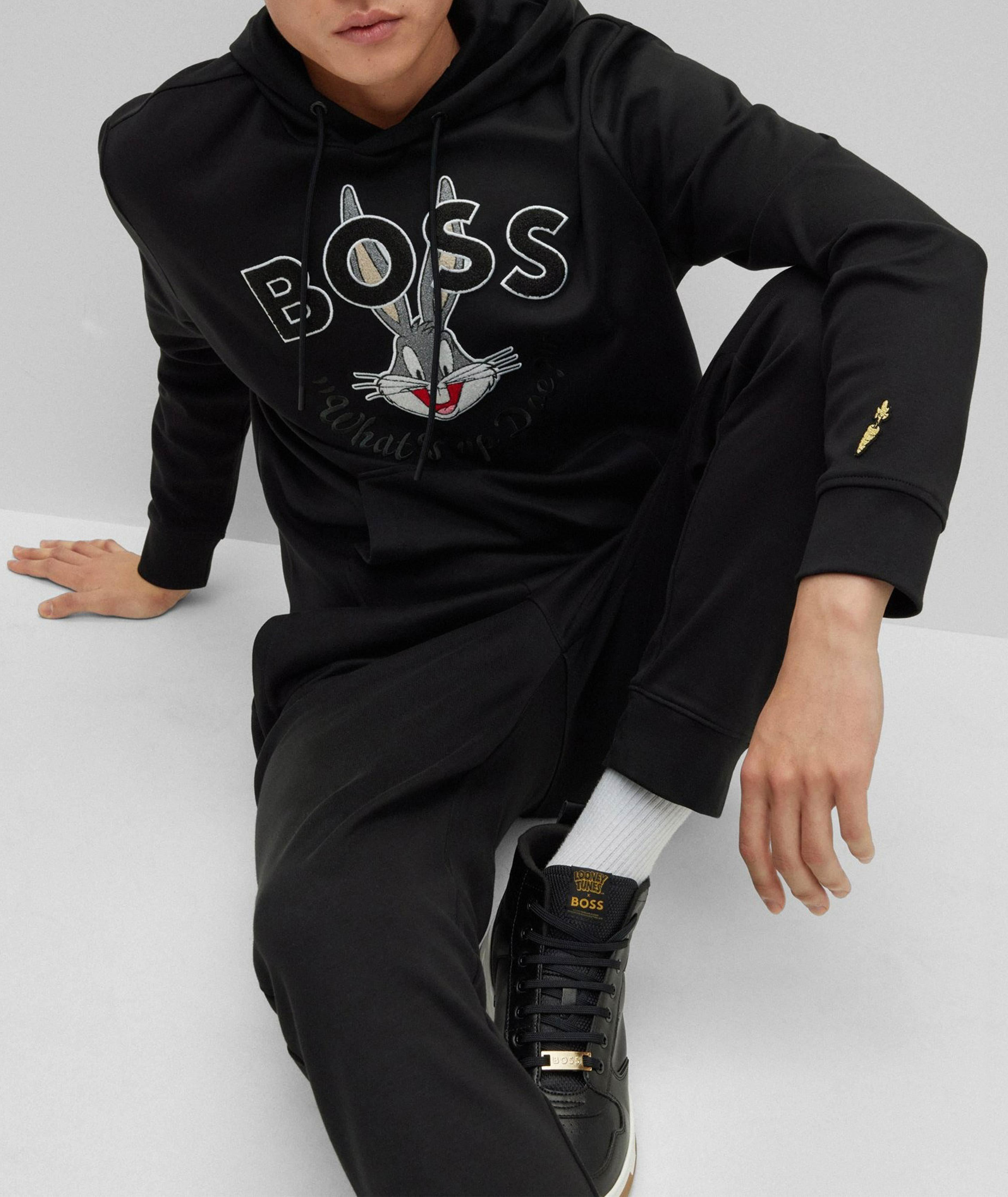 Looney Tunes X BOSS Cotton Interlock Hoody image 2