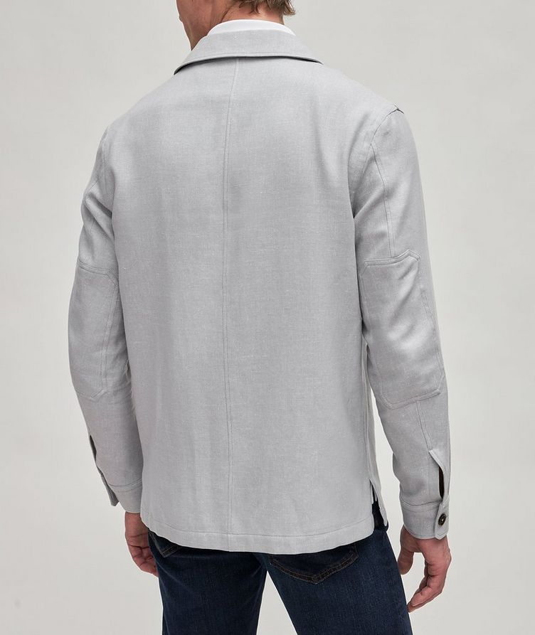 Oasi Cashmere-Linen Overshirt image 3
