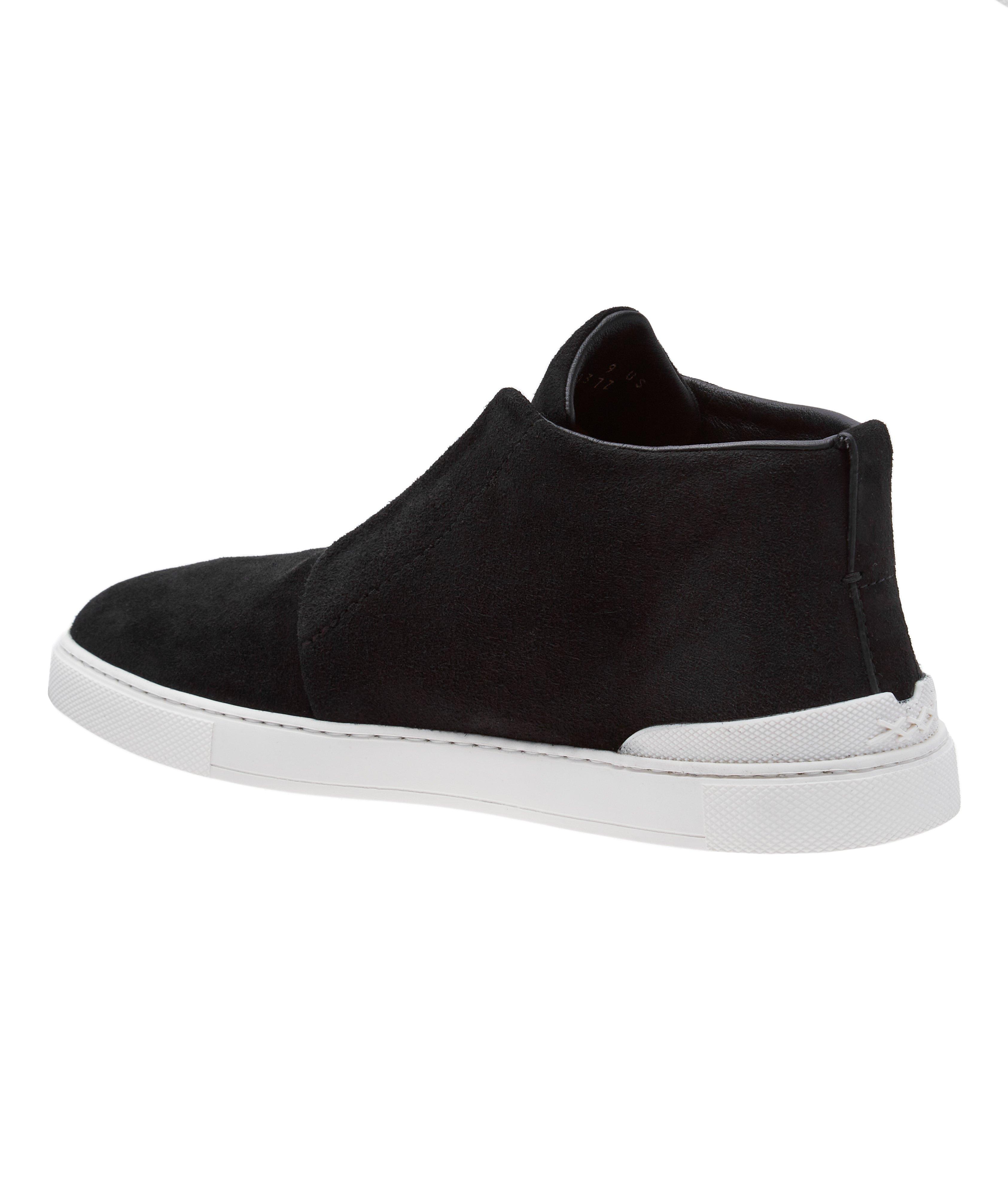 Chaussure sport Triple Stitch en suède image 1