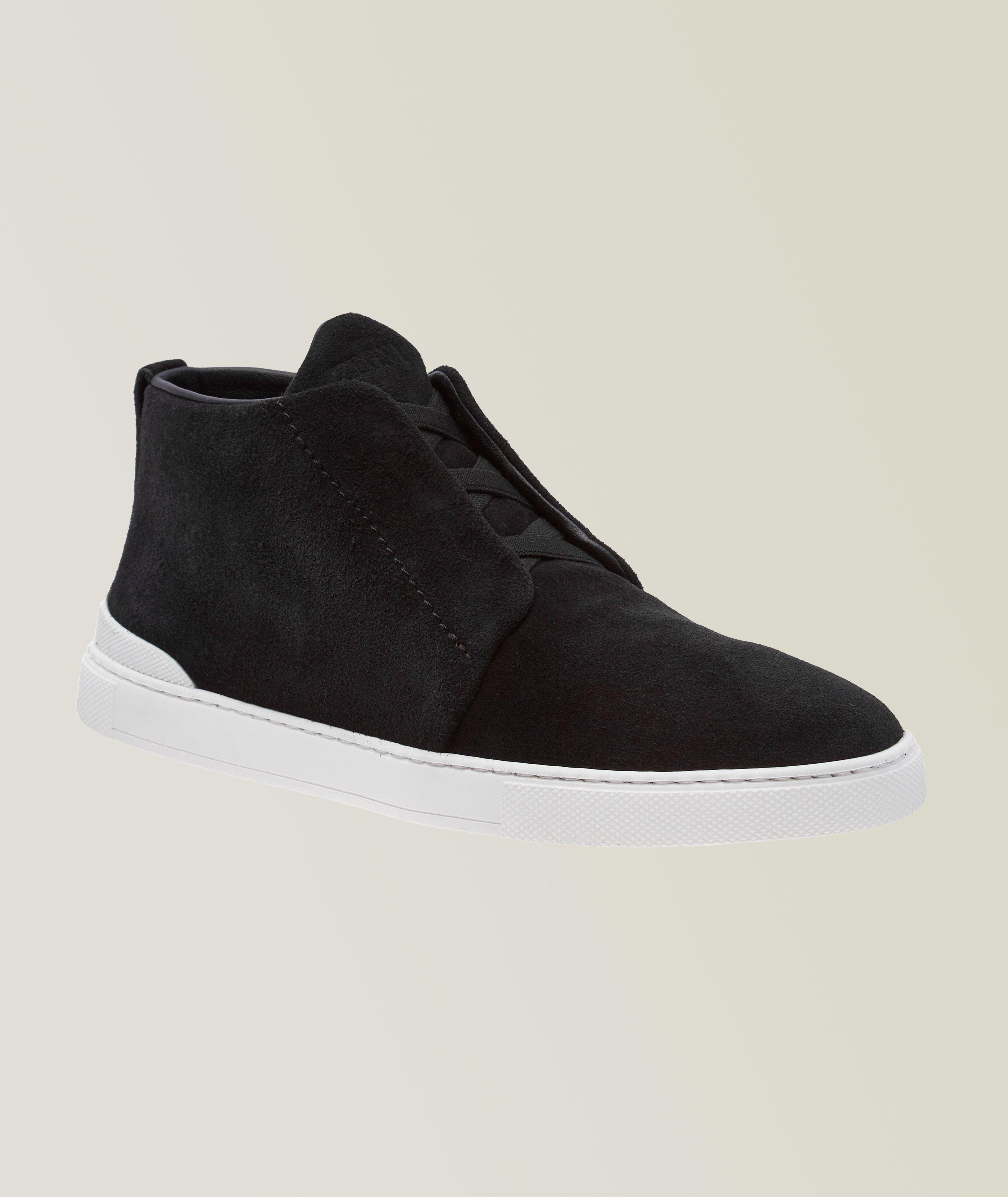 Chaussure sport Triple Stitch en suède image 0