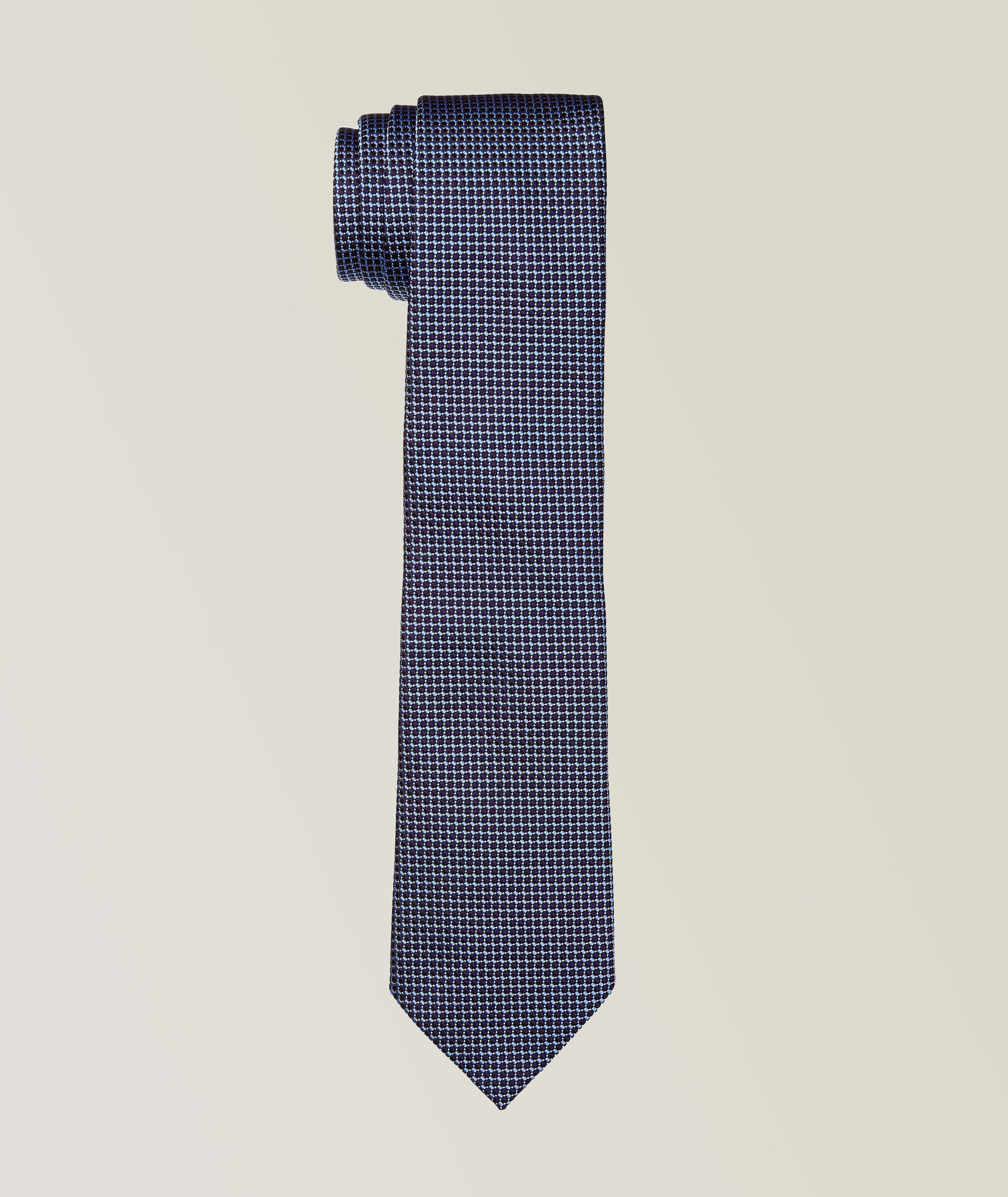 Neat Pattern Silk Tie image 0