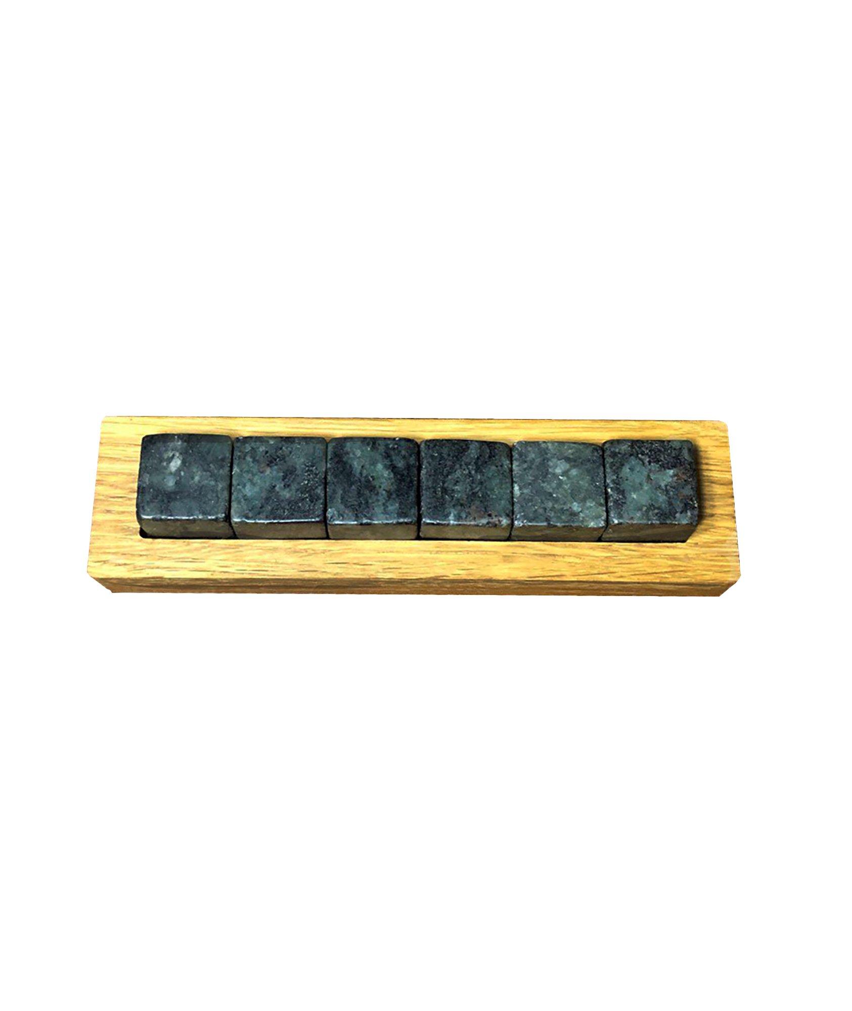 Hornblende Gneiss Whisky Stones 6-Pack Set  image 0