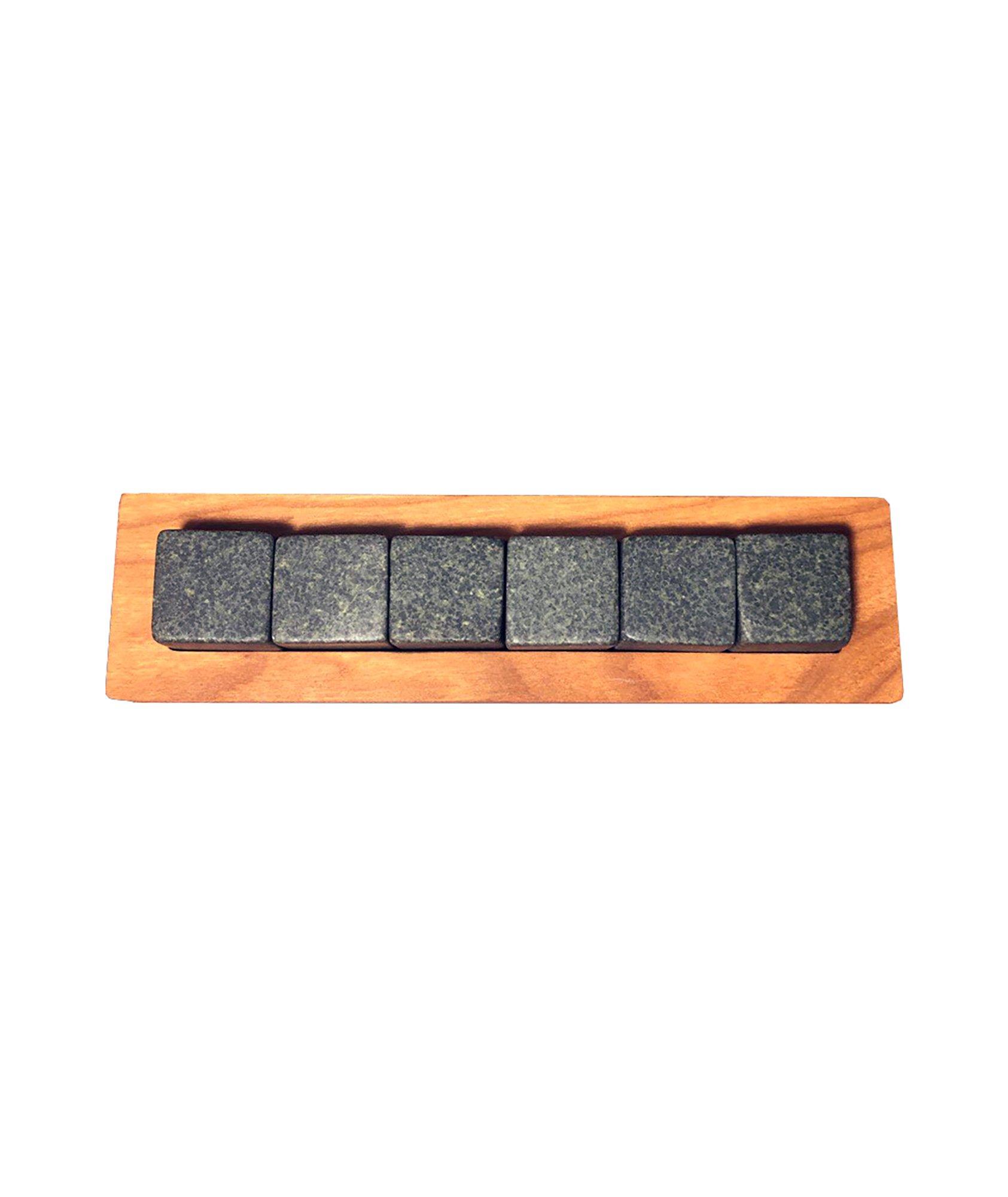 Gabbro Verde Whisky Stones Six-Pack Set image 0