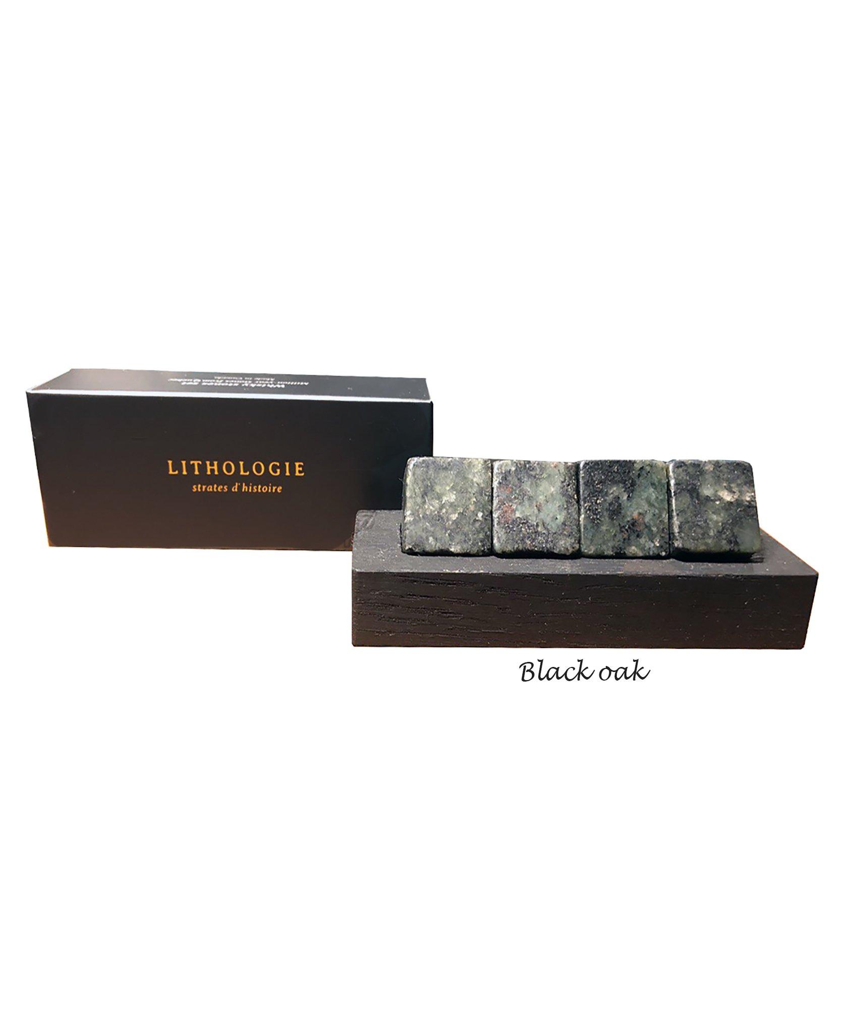 Hornblende Gneiss Whisky Stones 4-Pack Set image 1