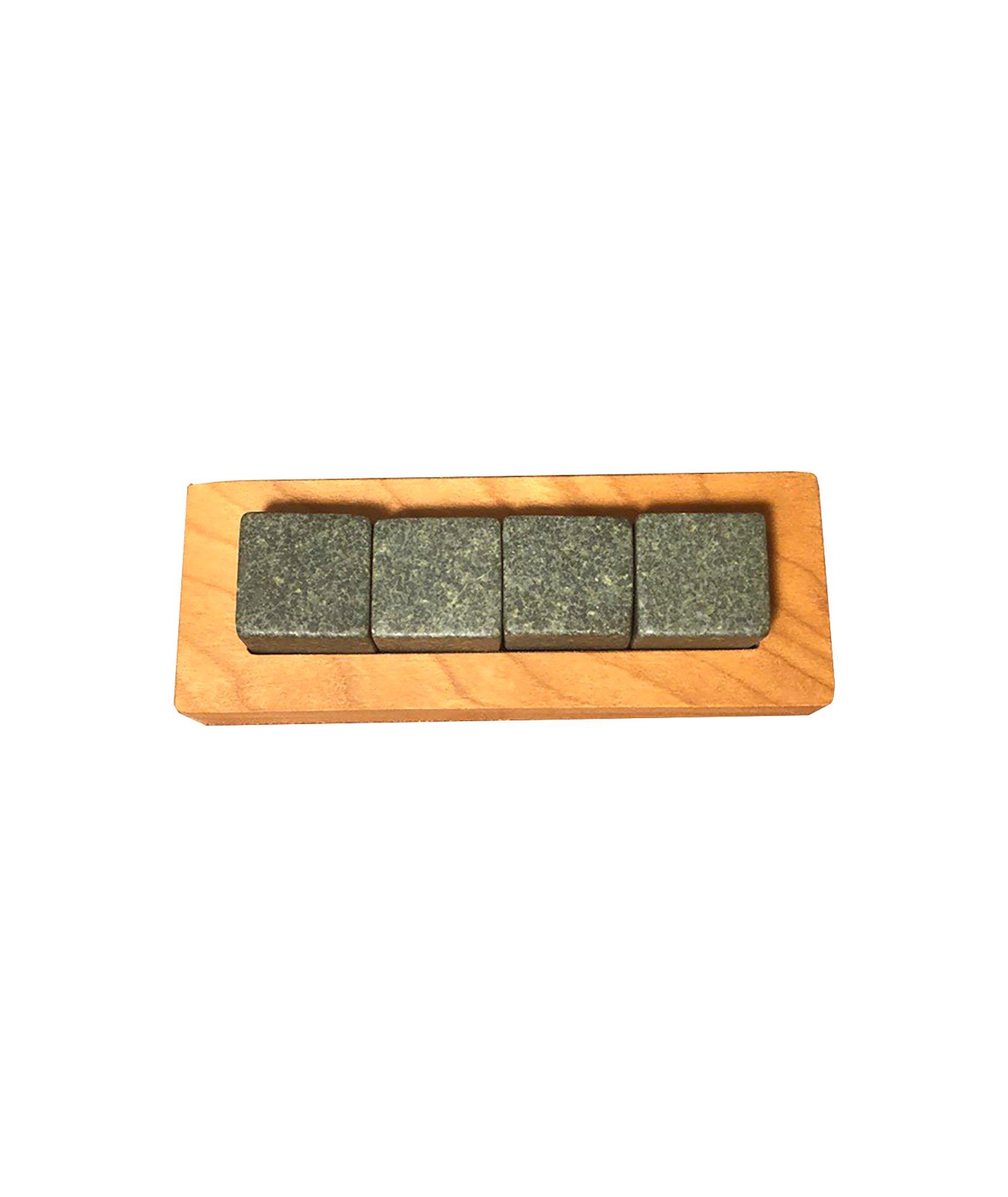  Gabbro Verde Whisky Stones Four-Pack Set  image 0