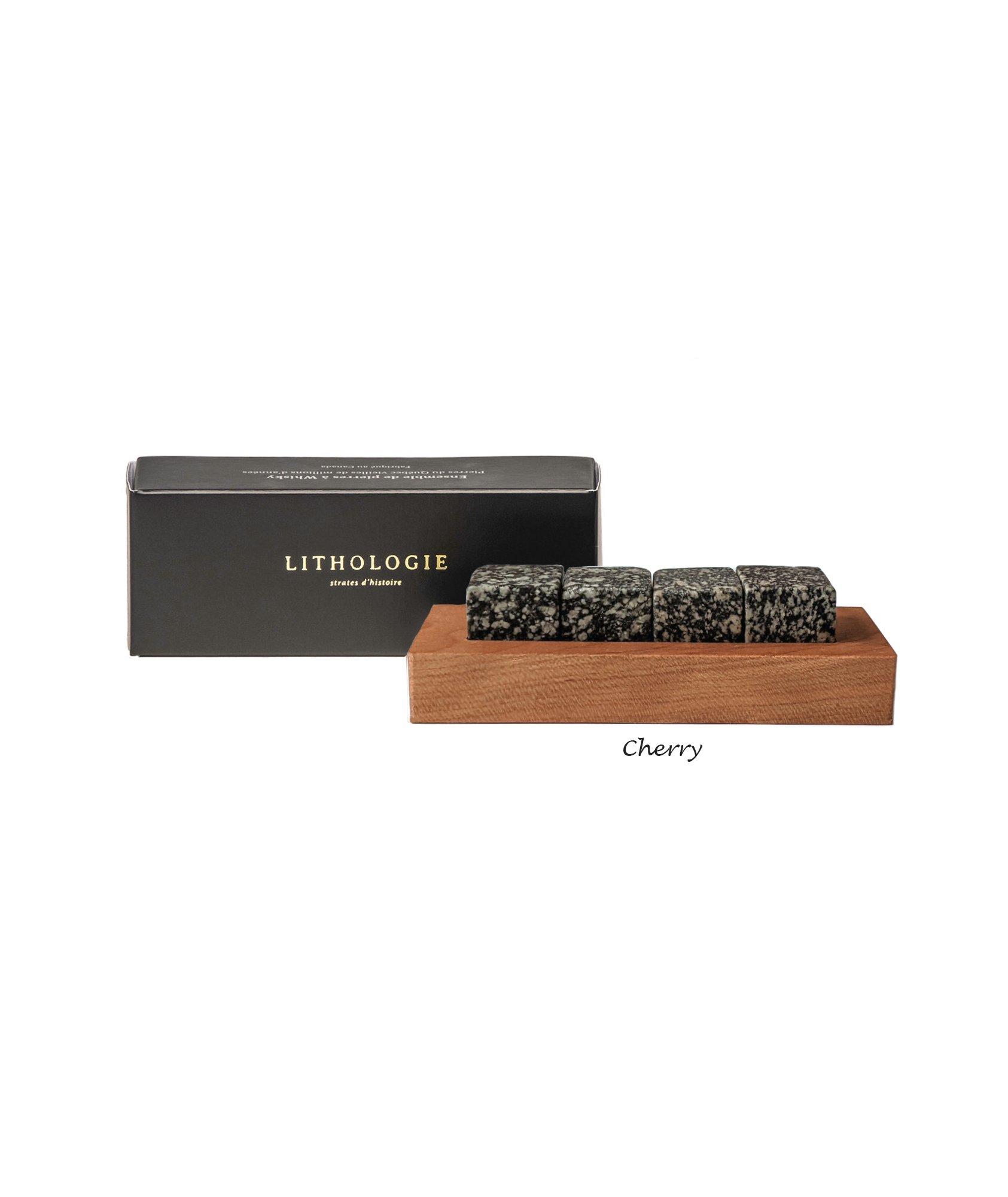 Gabbro Whisky Stones 4-Pack Set image 1